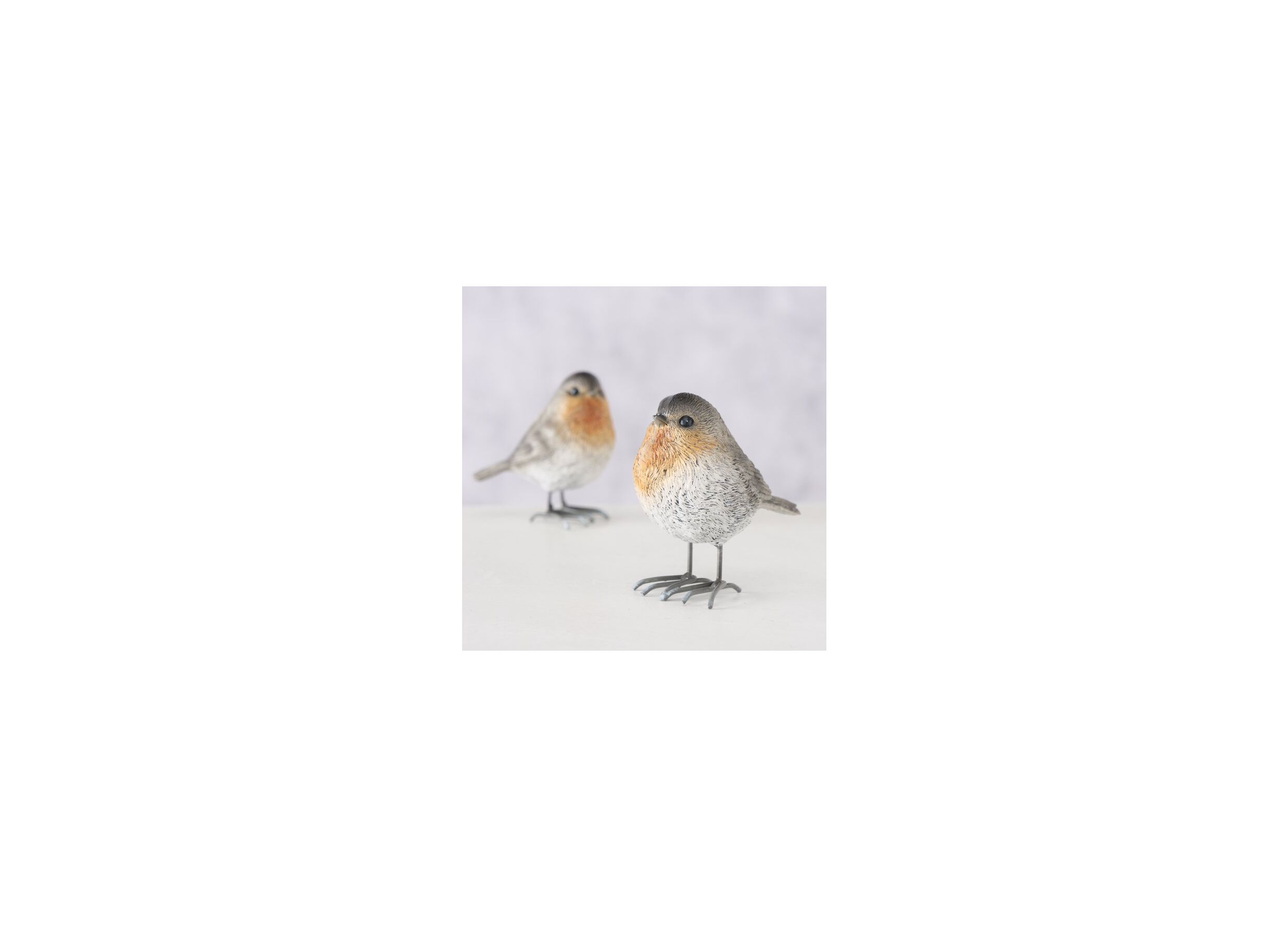 Photo ensemble - Statuette Oiseau Ruby H9cm