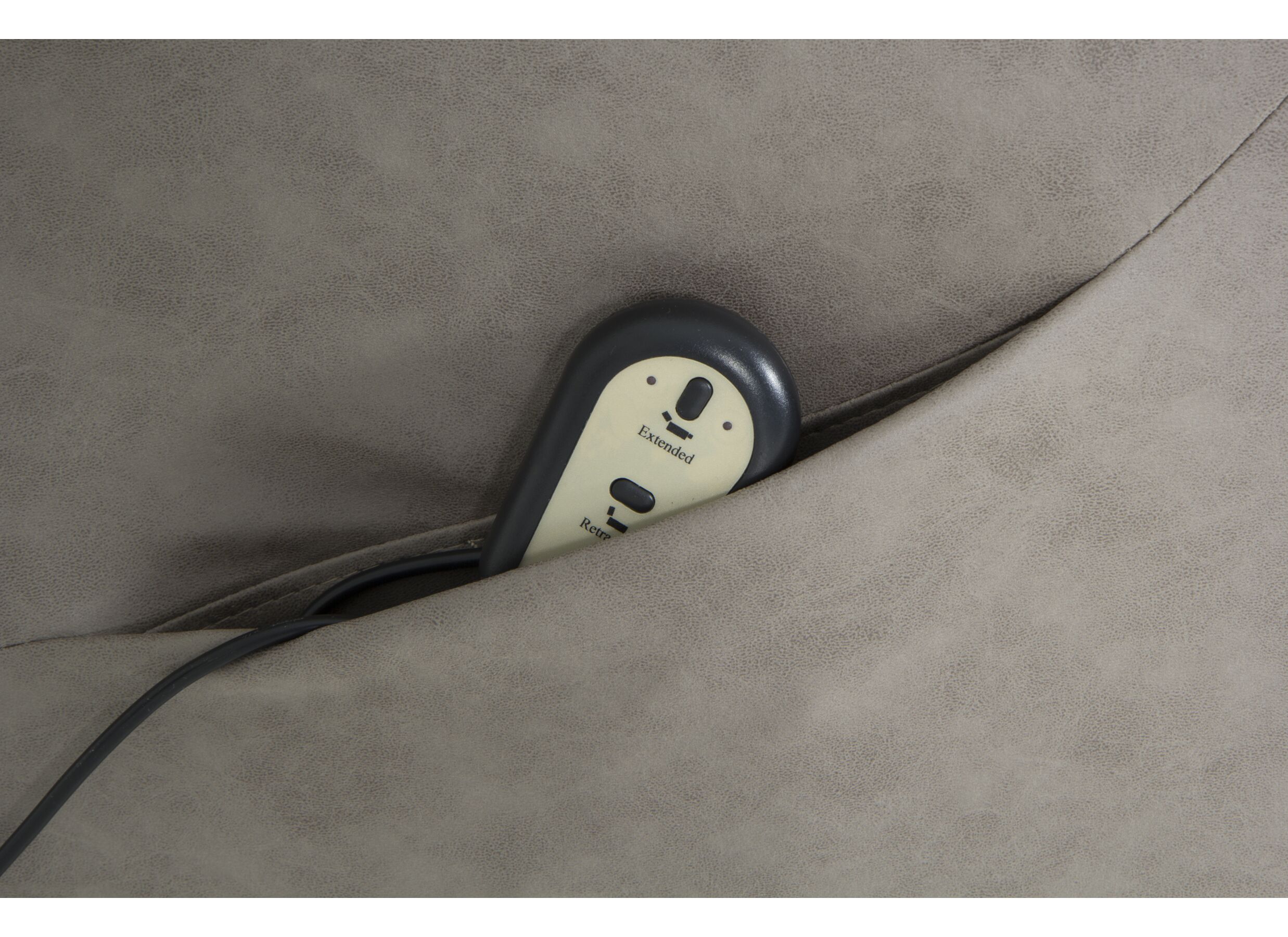 Fauteuil relax Power électrique - tissu - gris