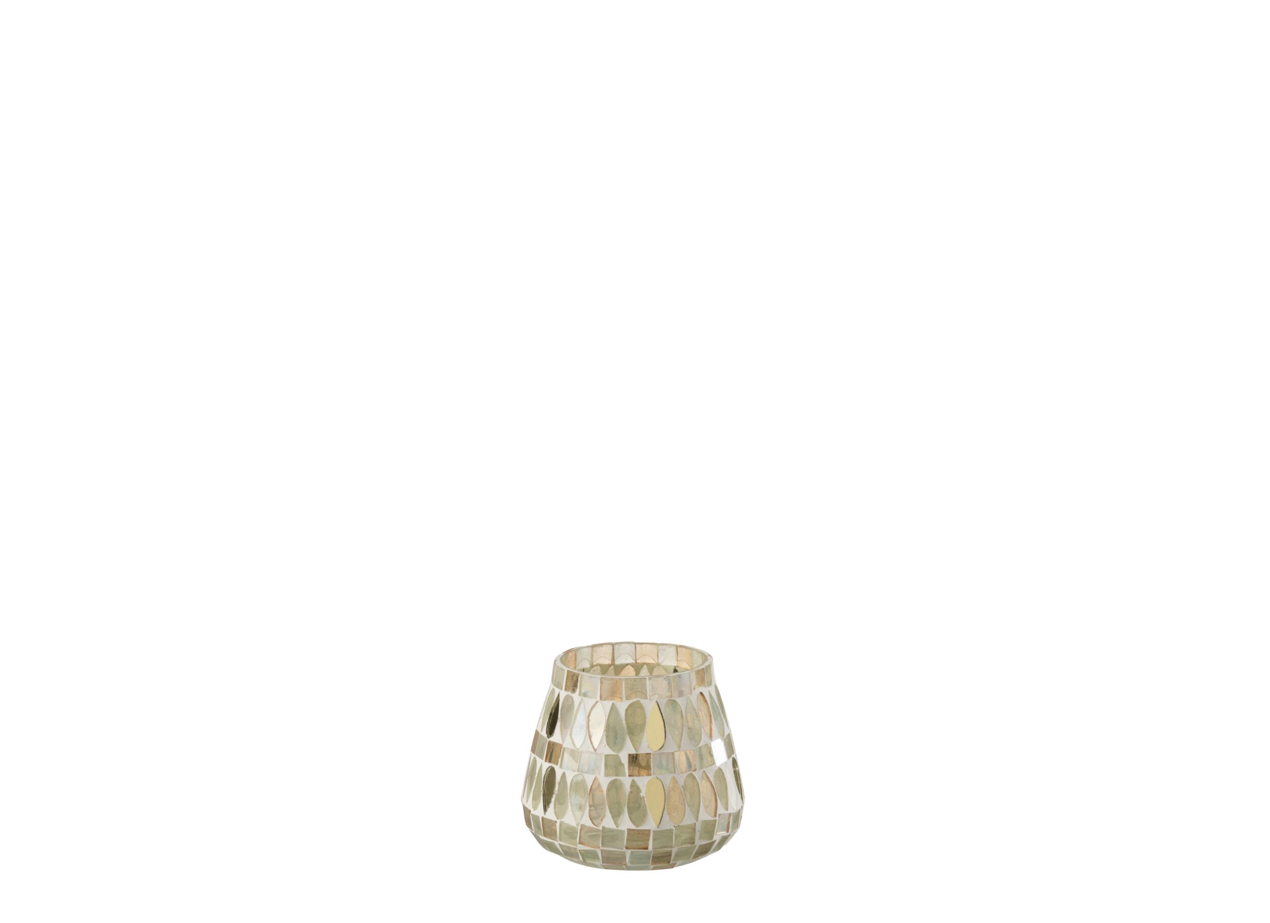 Photophore Mosaïque H9cm - Photophore Mosaïque H9cm