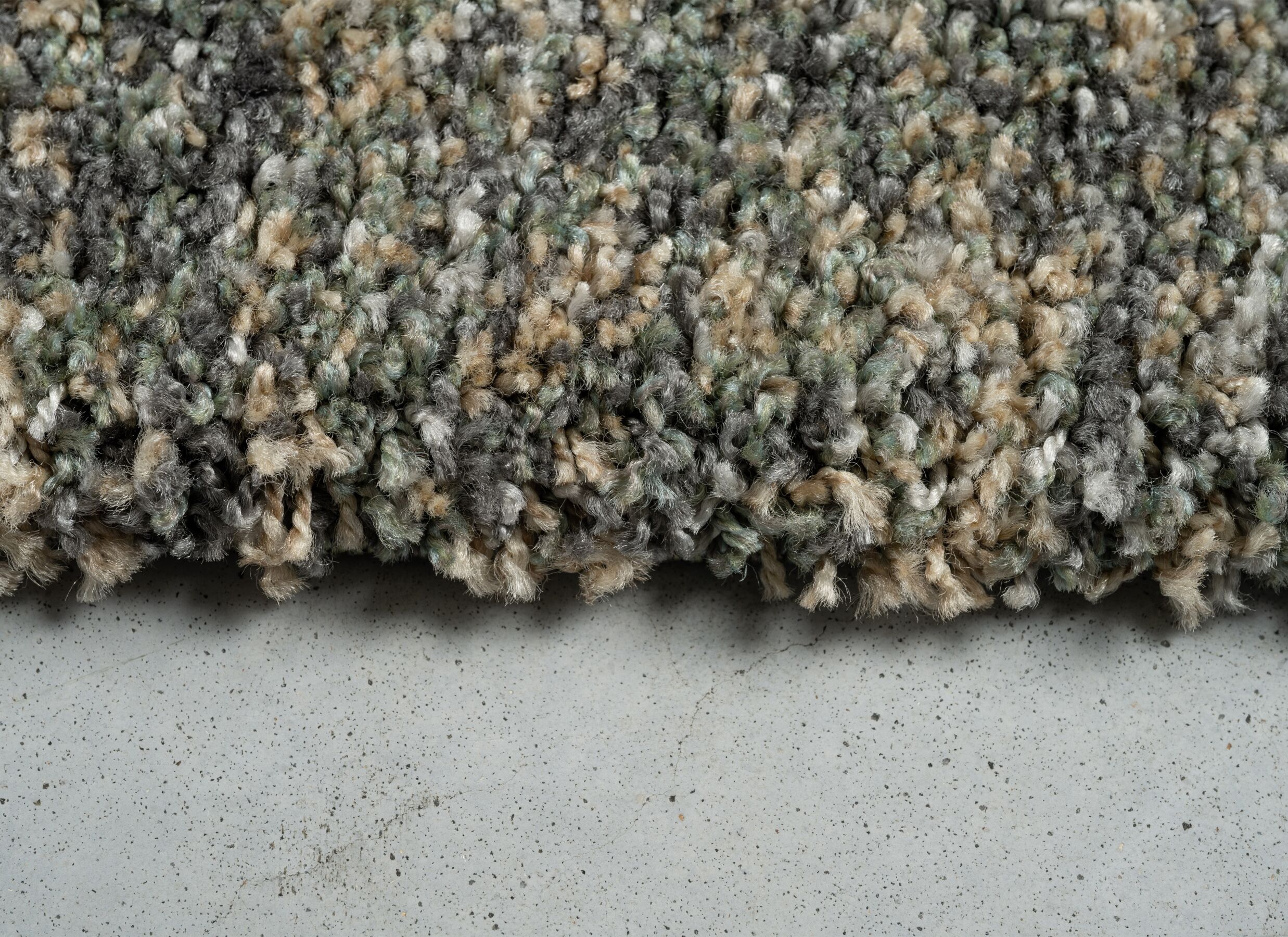 Detailfoto - Tapijt Medusa 133x195cm - heatset polypropyleen - grijs & beige