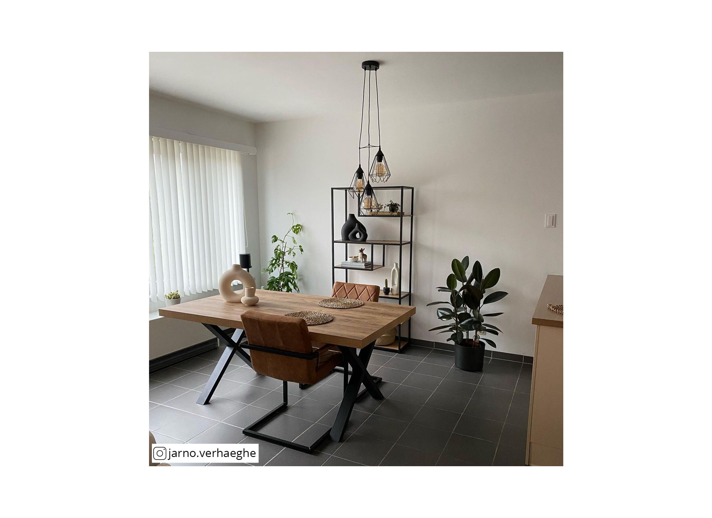 Tafel Otto Piero 170x100cm - meubelplaat - scarlet eik