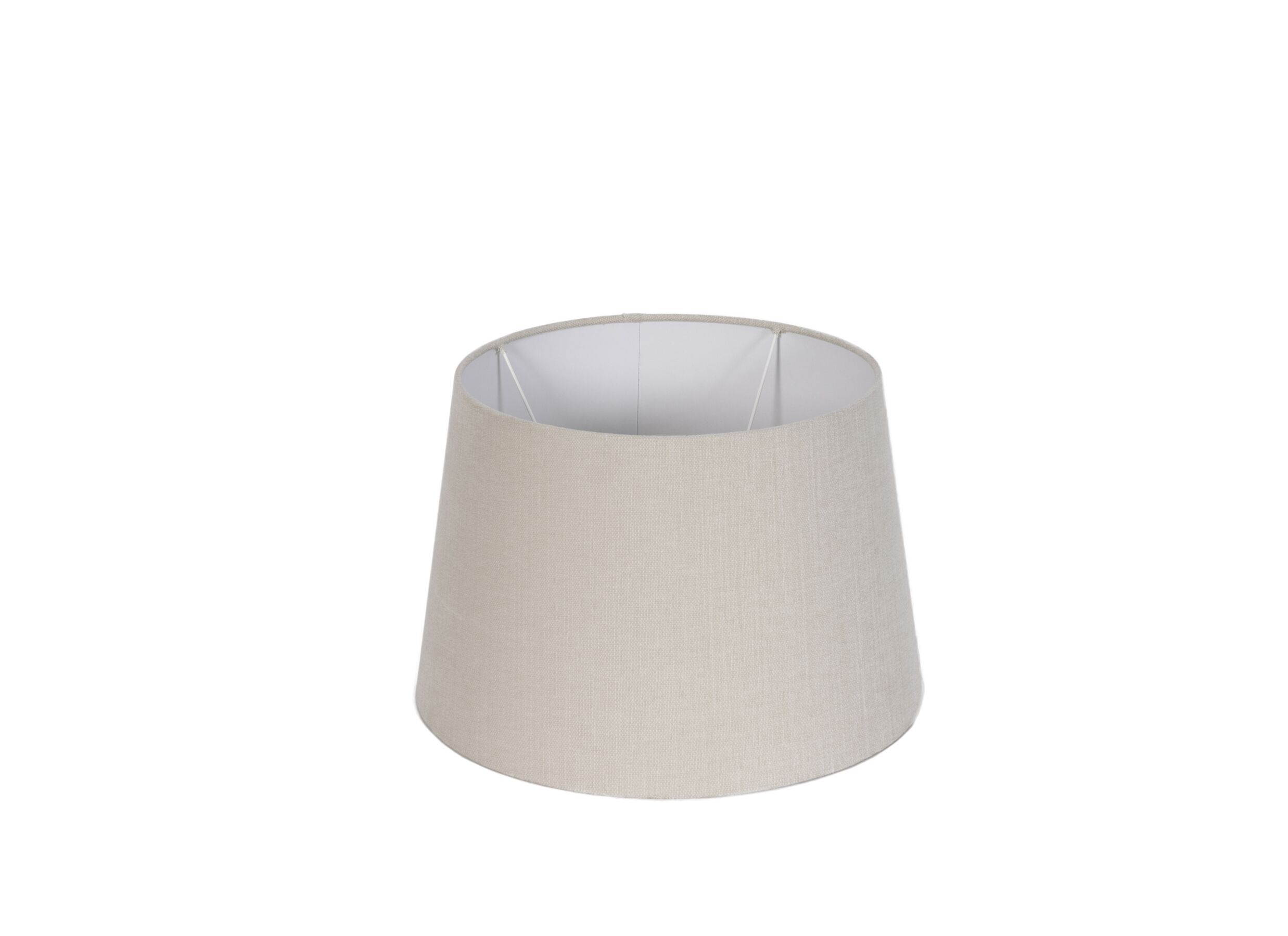 Plus Important - Abat-jour Ø40cm - tissu - beige