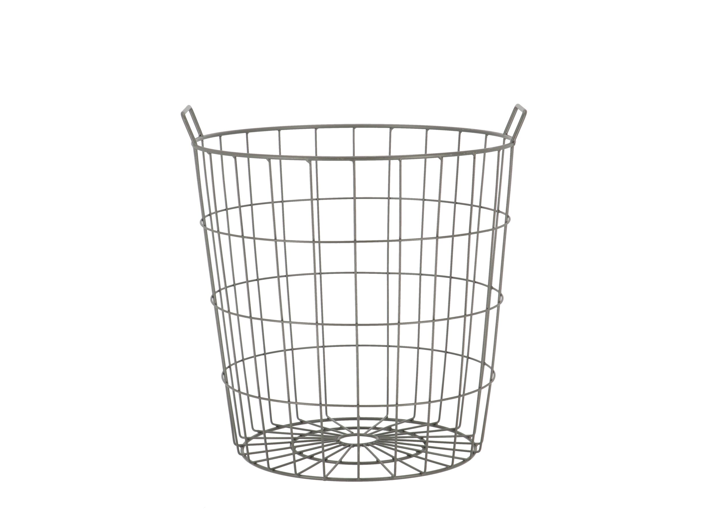 Oogstmand M 42 - Oogstmand M 42,3x40,2x43,7cm - ijzer - grijs