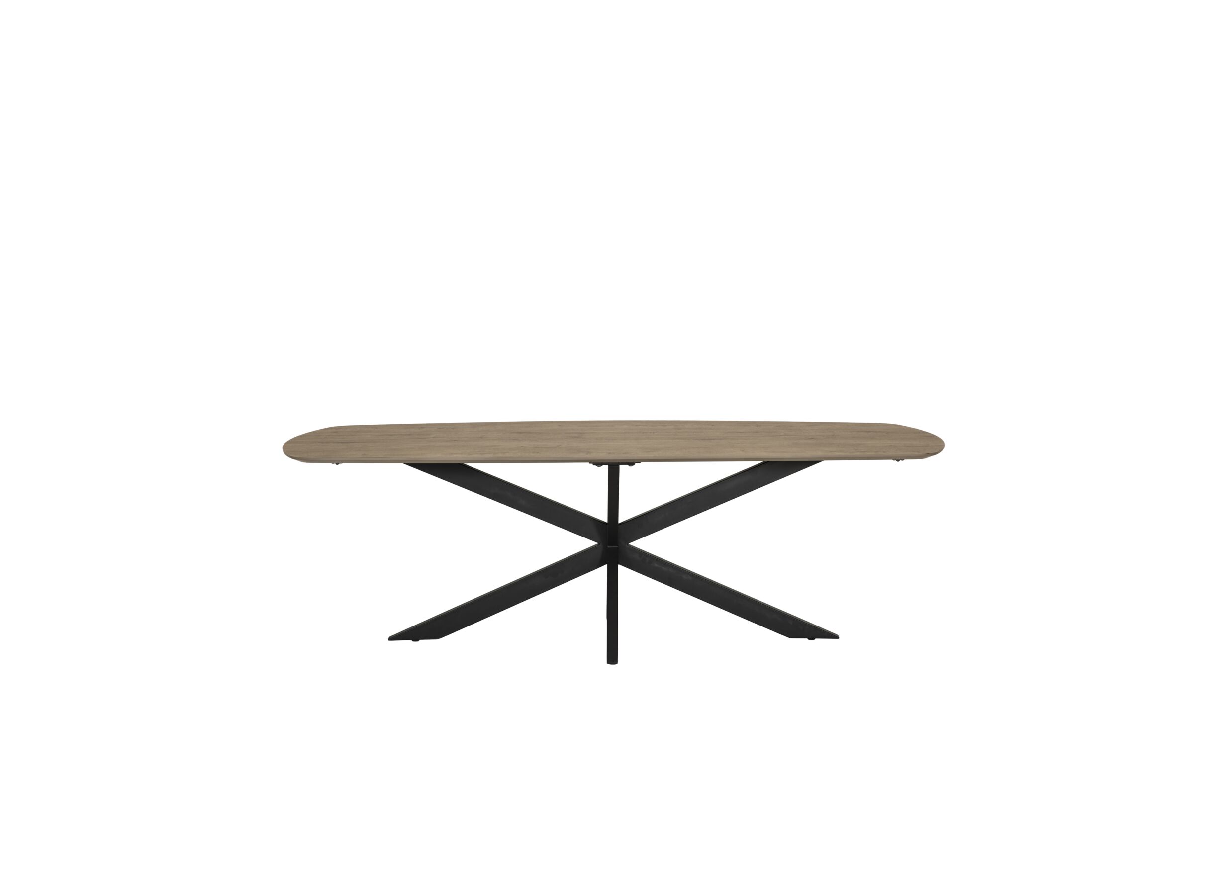 Aperçu - Table 240x100cm - décor chêne - naturel