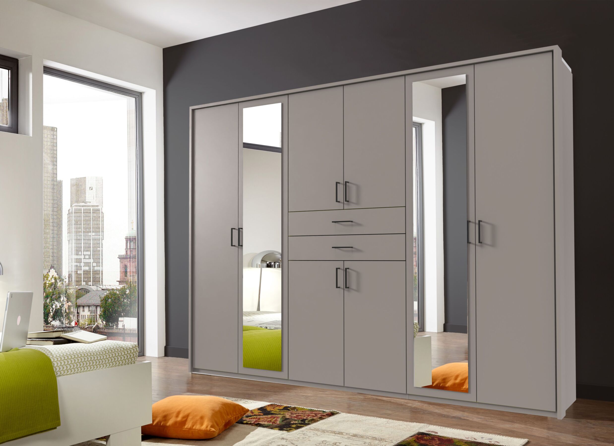 Foto ambiance - Garde-robe Diver 270cm - décor - sahara