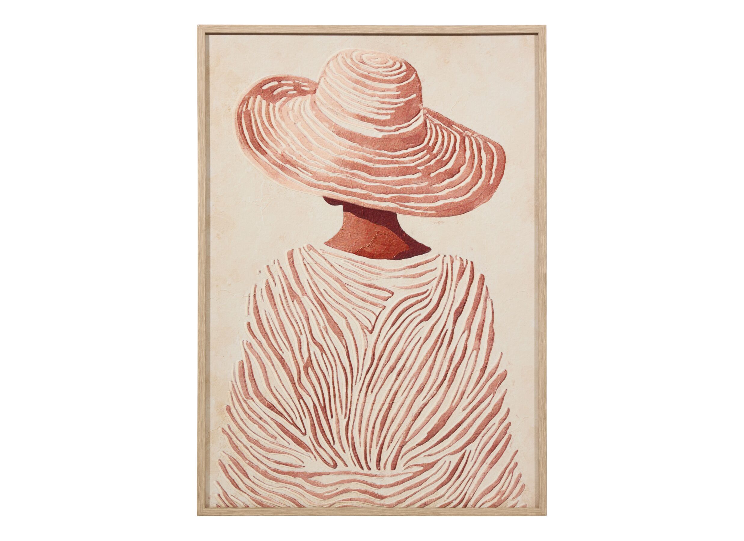 Plus Important - Impression sur toile Andrea 50x70cm - MDF & polyester - multicolore