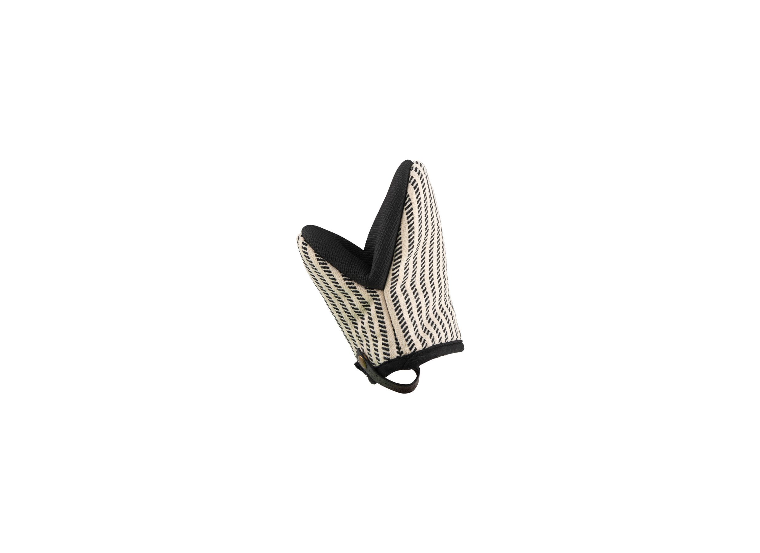 Aperçu - Gant isolant Toledo Poignees 18x14cm - coton & fibre de polyester - noir, lot de 2