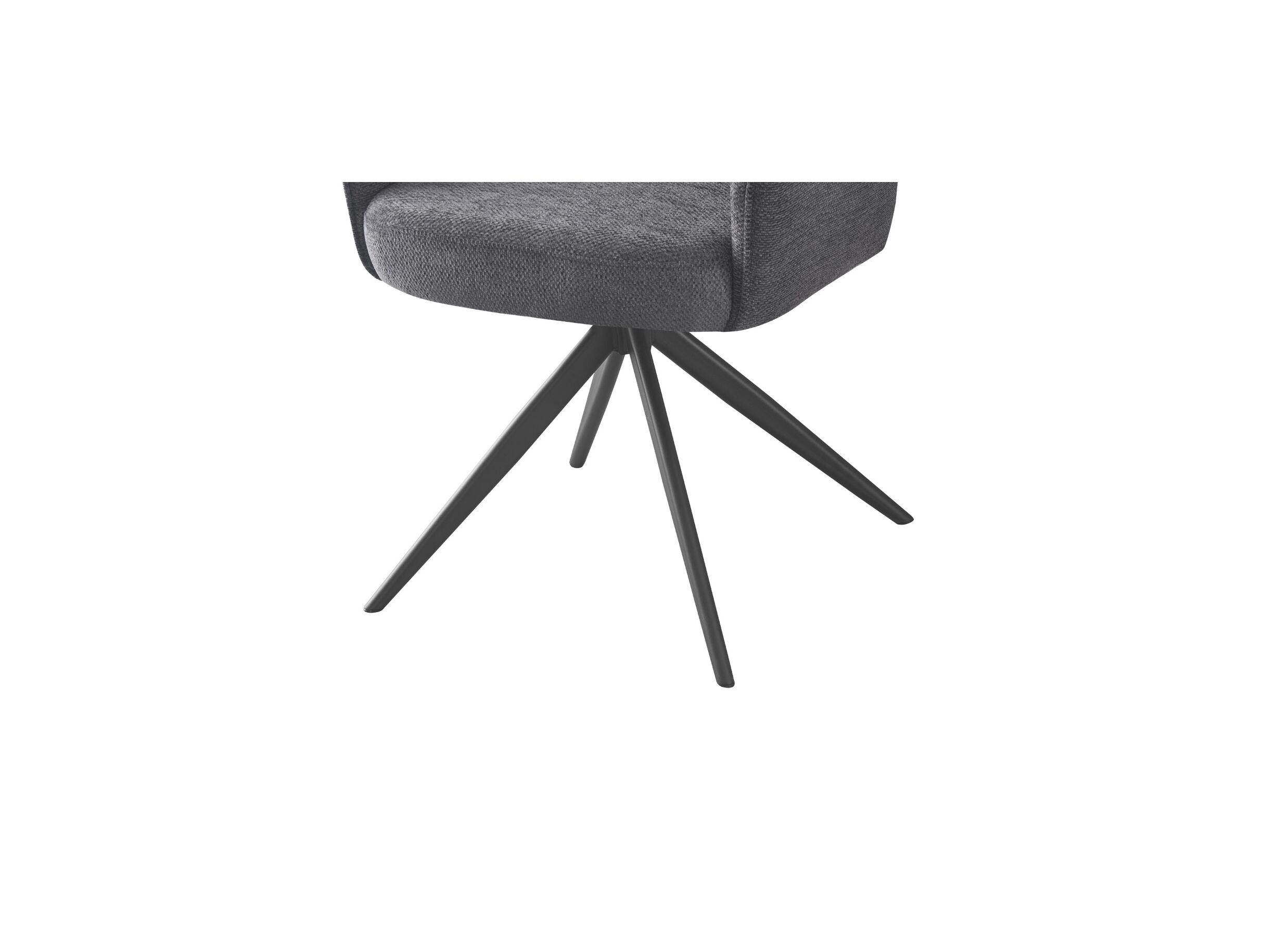 Draaistoel Bonzo 59x58x88cm - stof - antraciet
