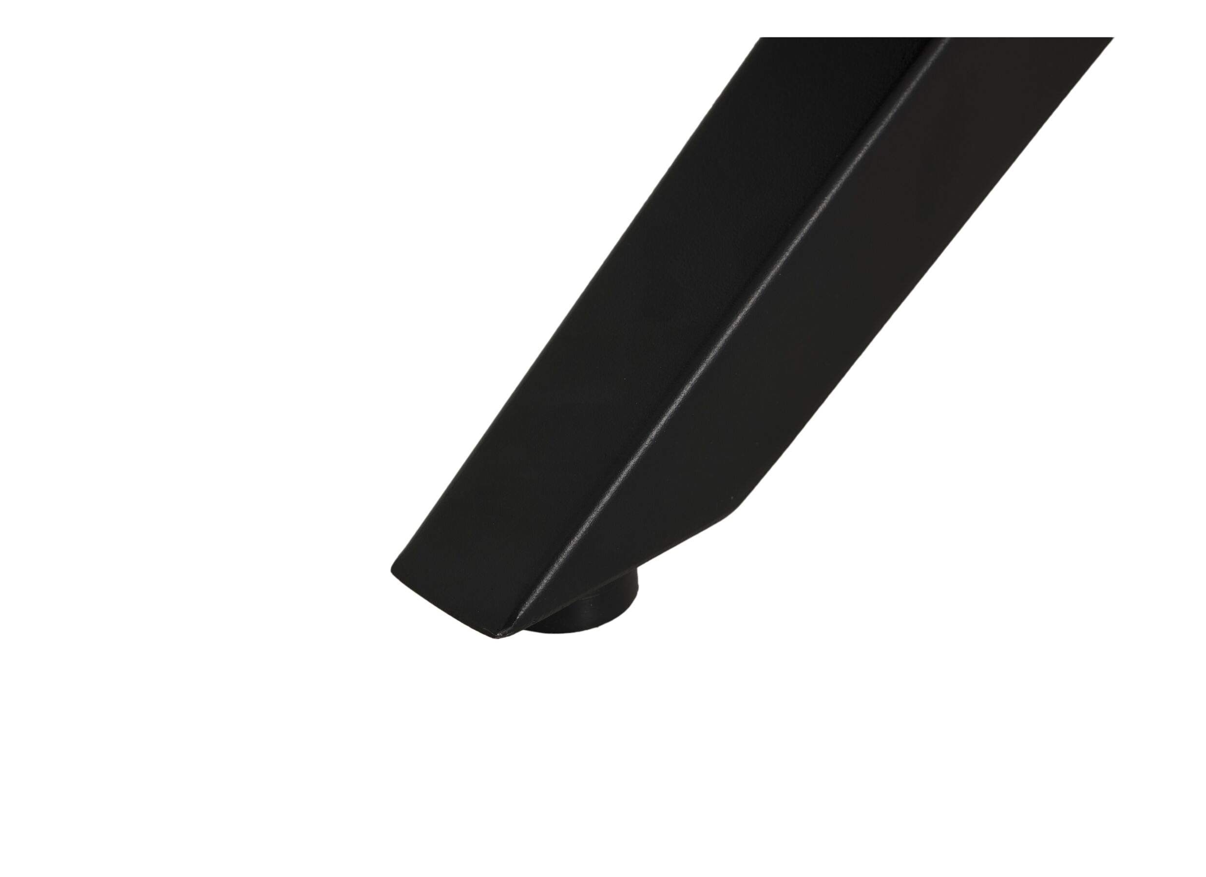 Detailfoto - Tafel Sapphire 180x90cm - MDF & metaal - donkergrijs