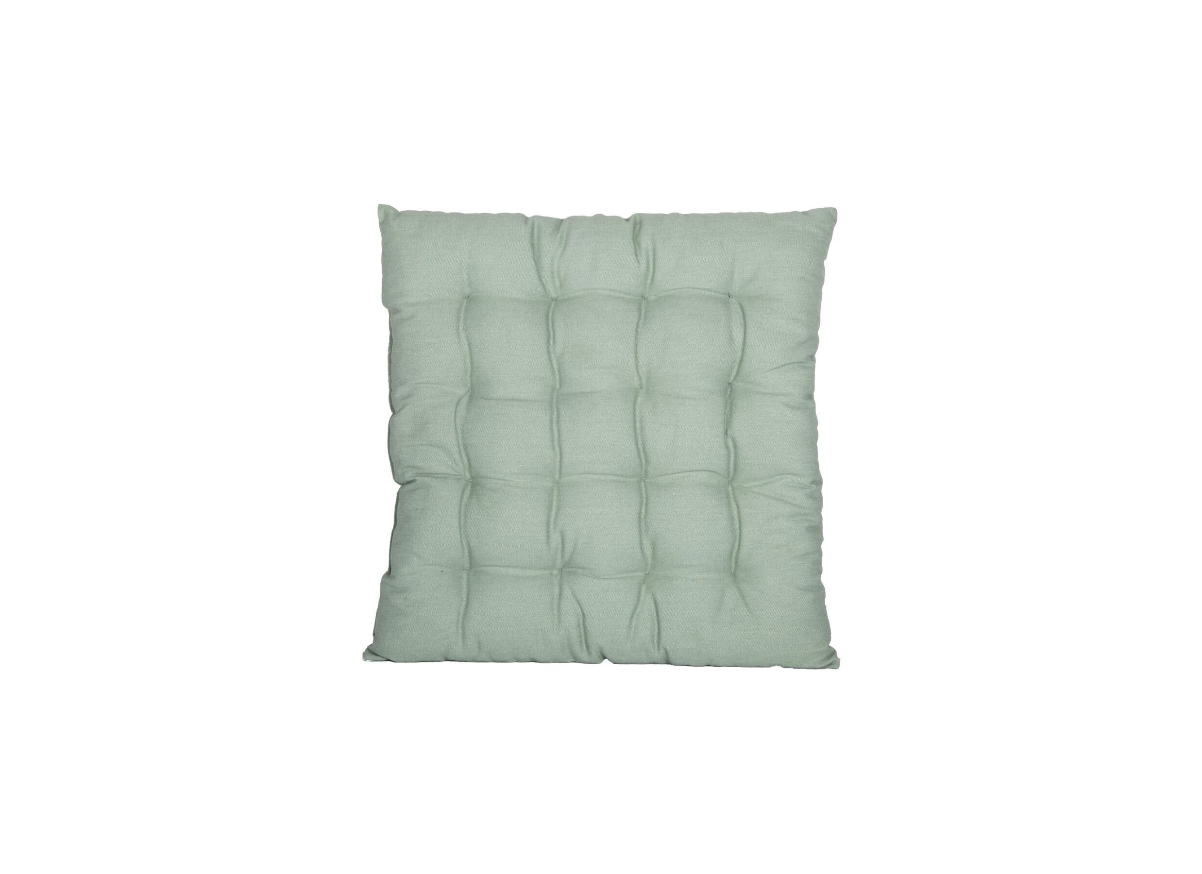 Stoelkussen Uni 40x40cm - stof - groen - Coussin de chaise Uni 40x40cm - tissu - vert
