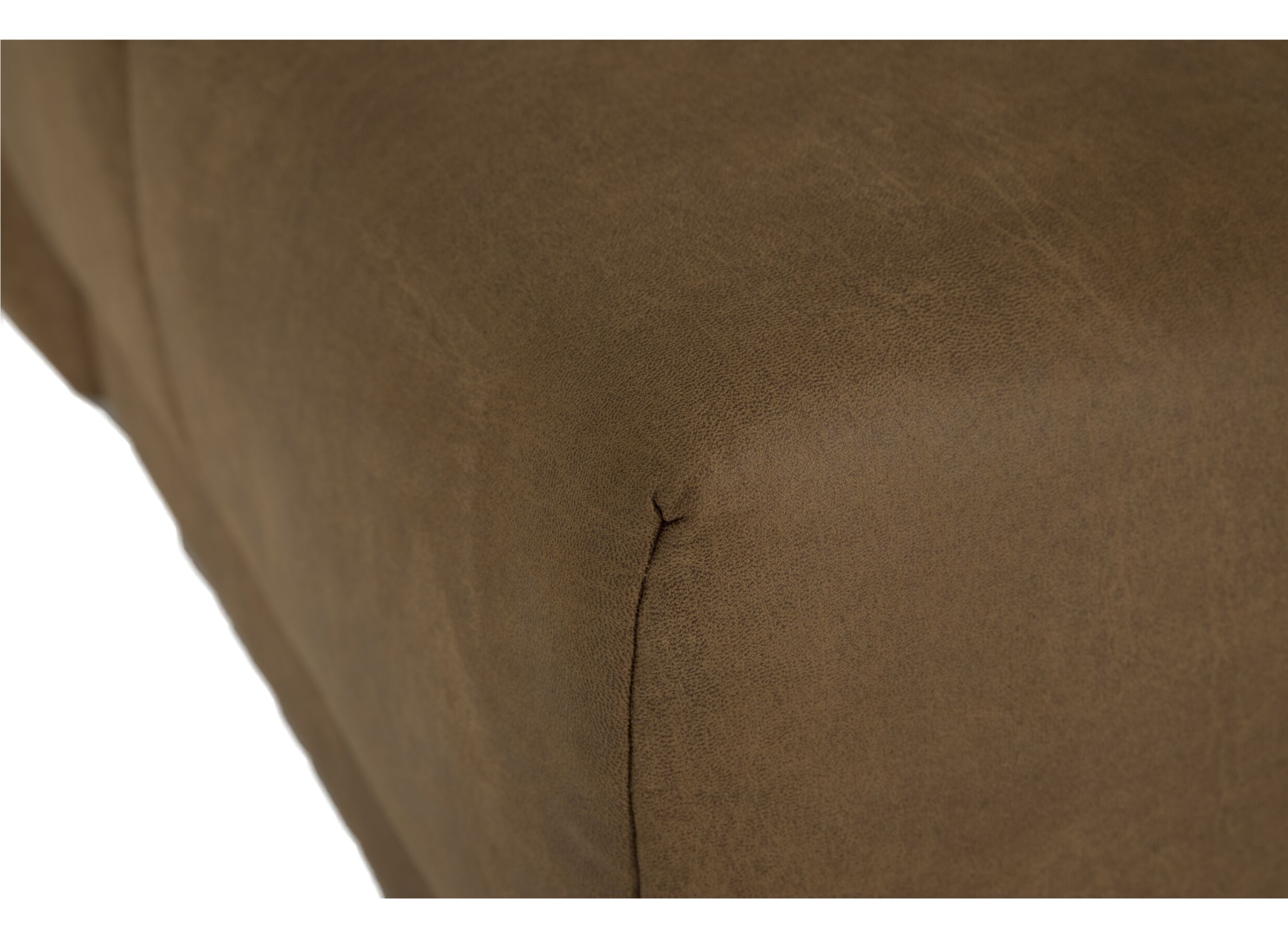 Canapé d'angle Rimini 388x224cm - tissu - cognac