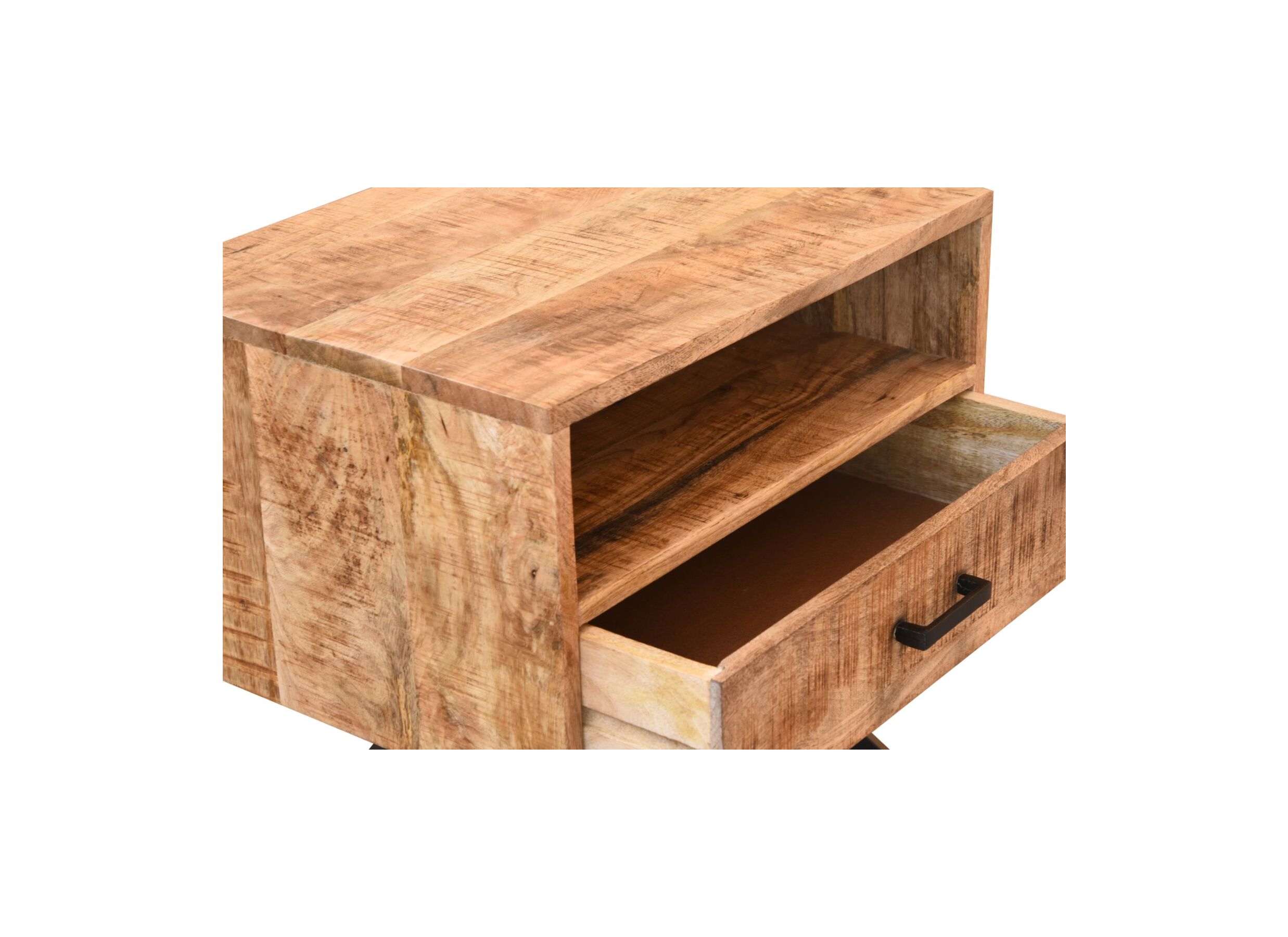 Detail - Table de chevet Tarth 55x43x53cm