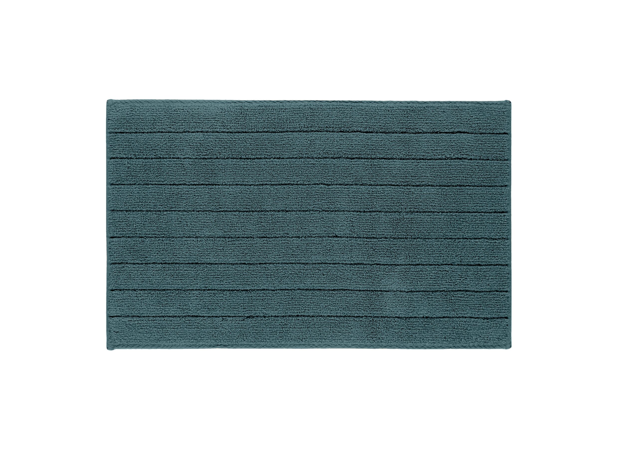 Badmat Luca 60x100cm - katoen - deep water - Tapis de bain Luca 60x100cm - cotton - deep water