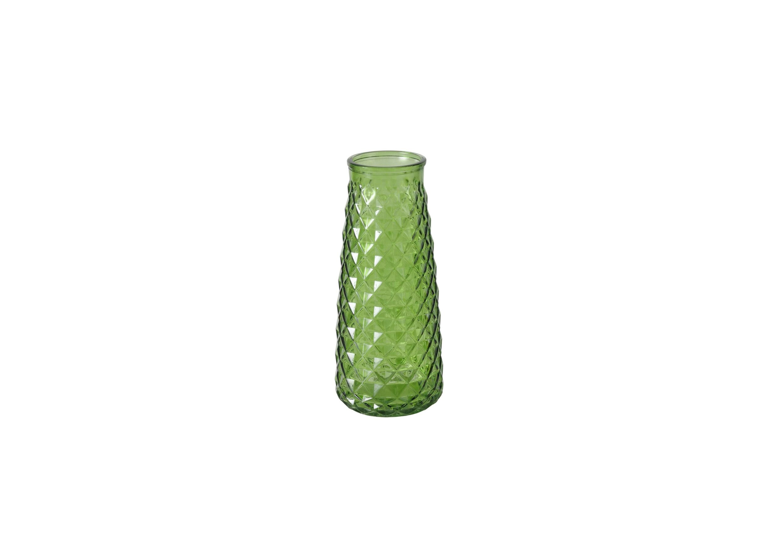 Aperçu - Vase Oriana H22,5cm - verre - vert