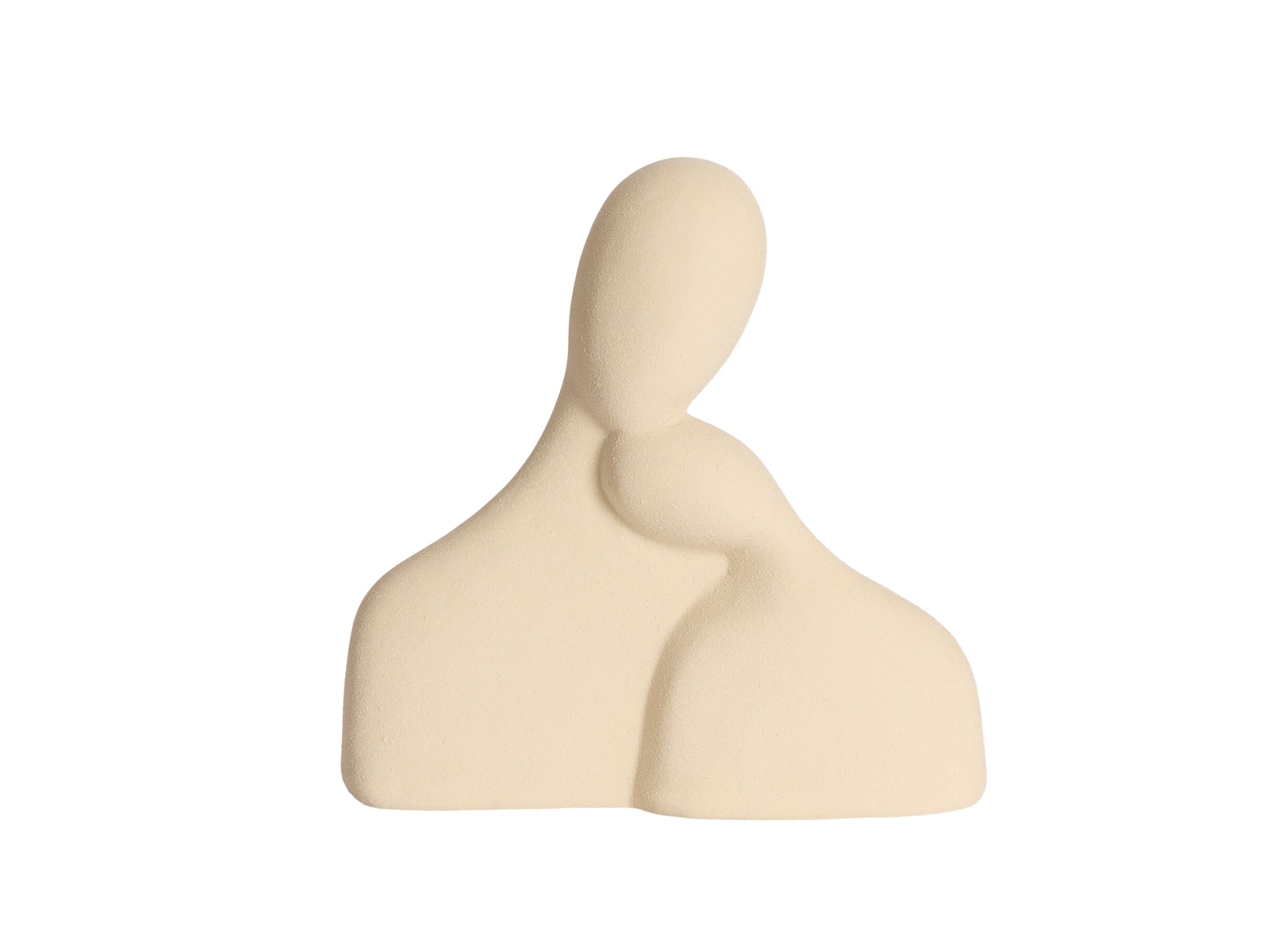 Hoofdfoto - Beeld Soline 24x9x24cm - keramiek - creme