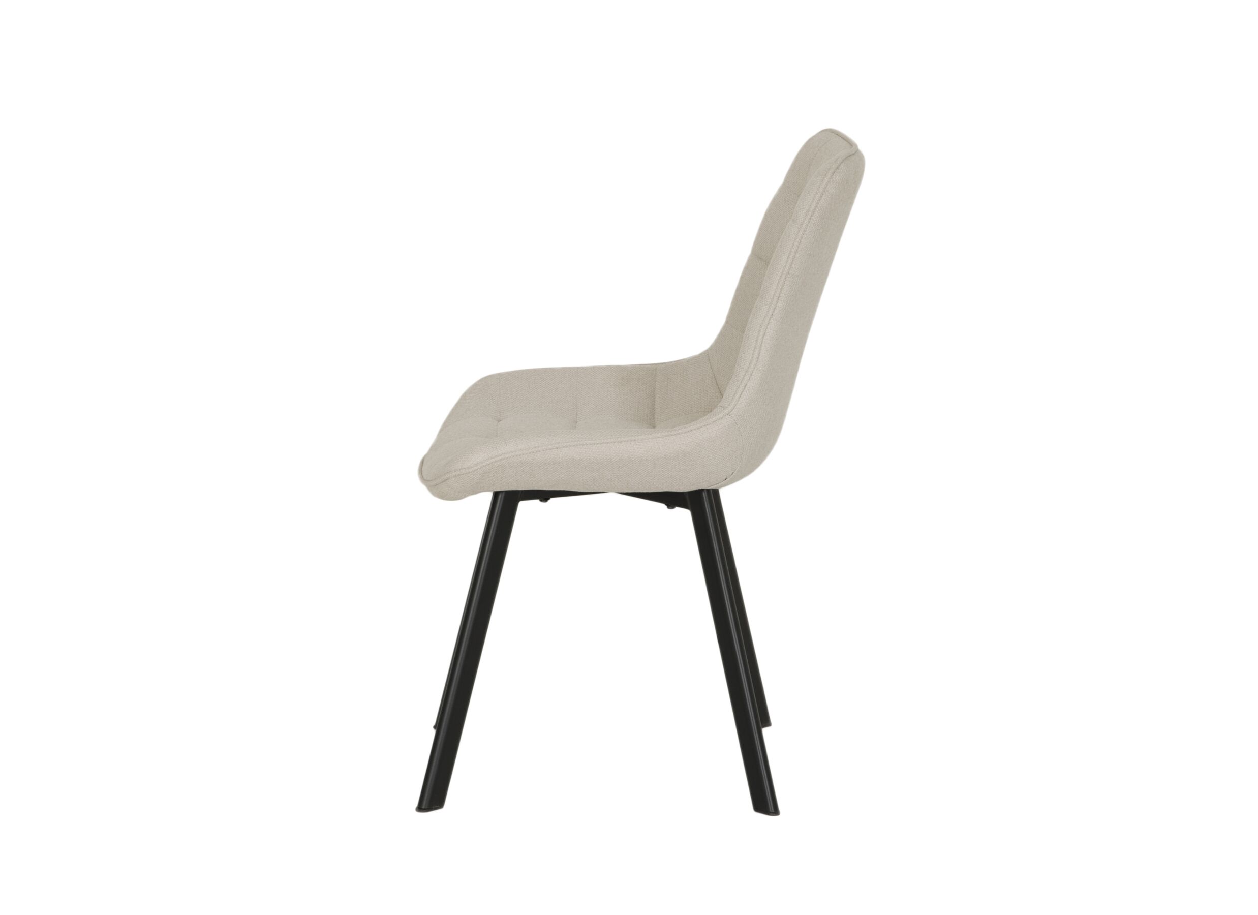 Overzichtsfoto - Stoel Gunner 52x60,5x85cm - polyestervezel - beige