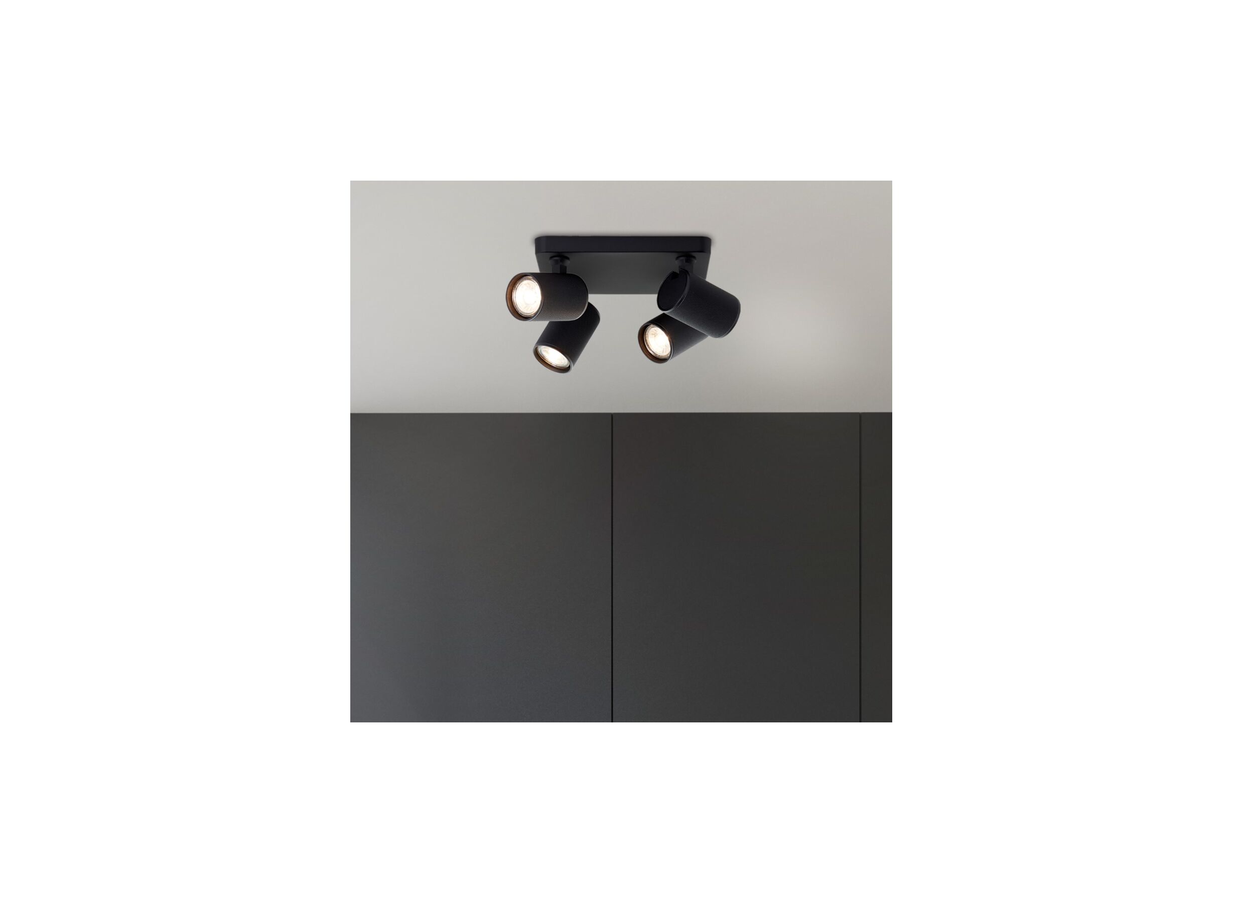 Ledspot Marty met 4 spots 5W GU10