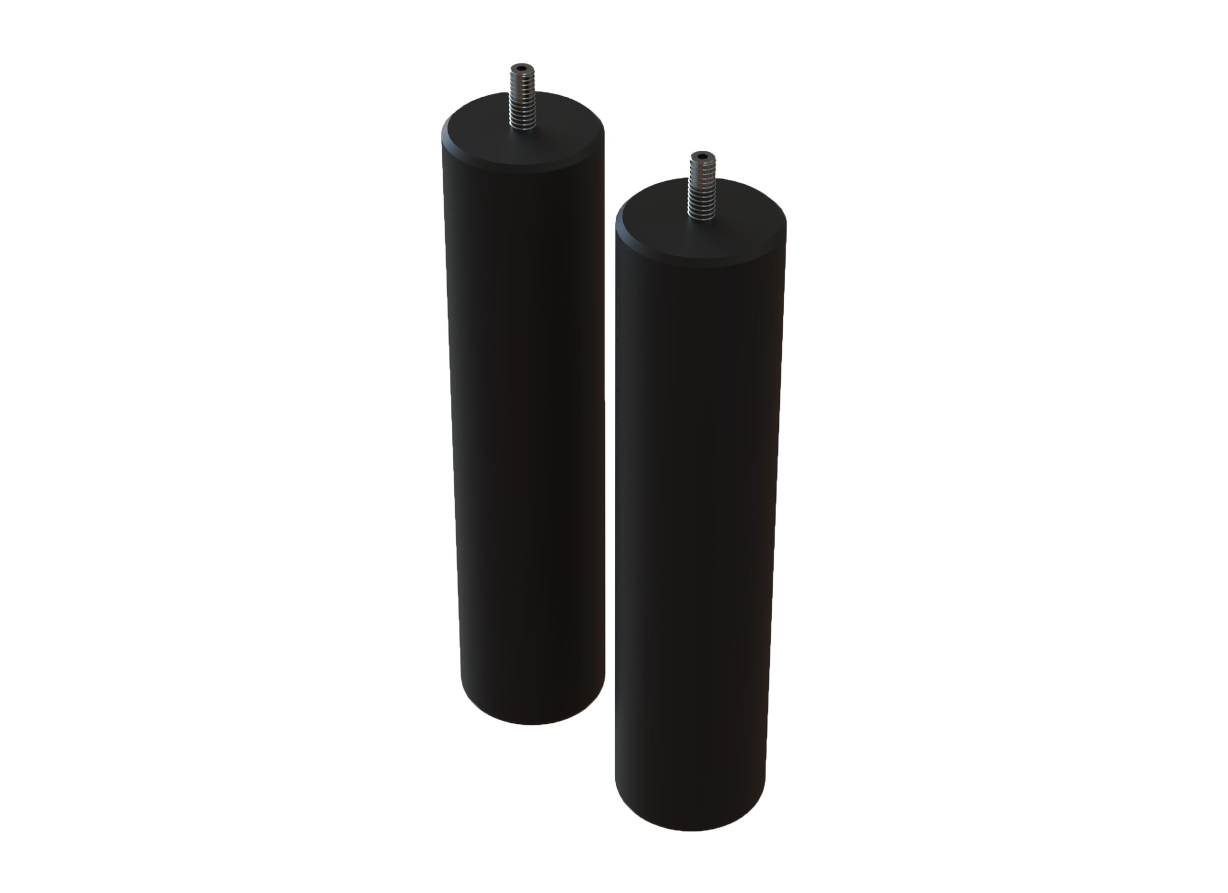 Steunpoot 22cm set van 2 - Pied de soutien 22cm set de 2