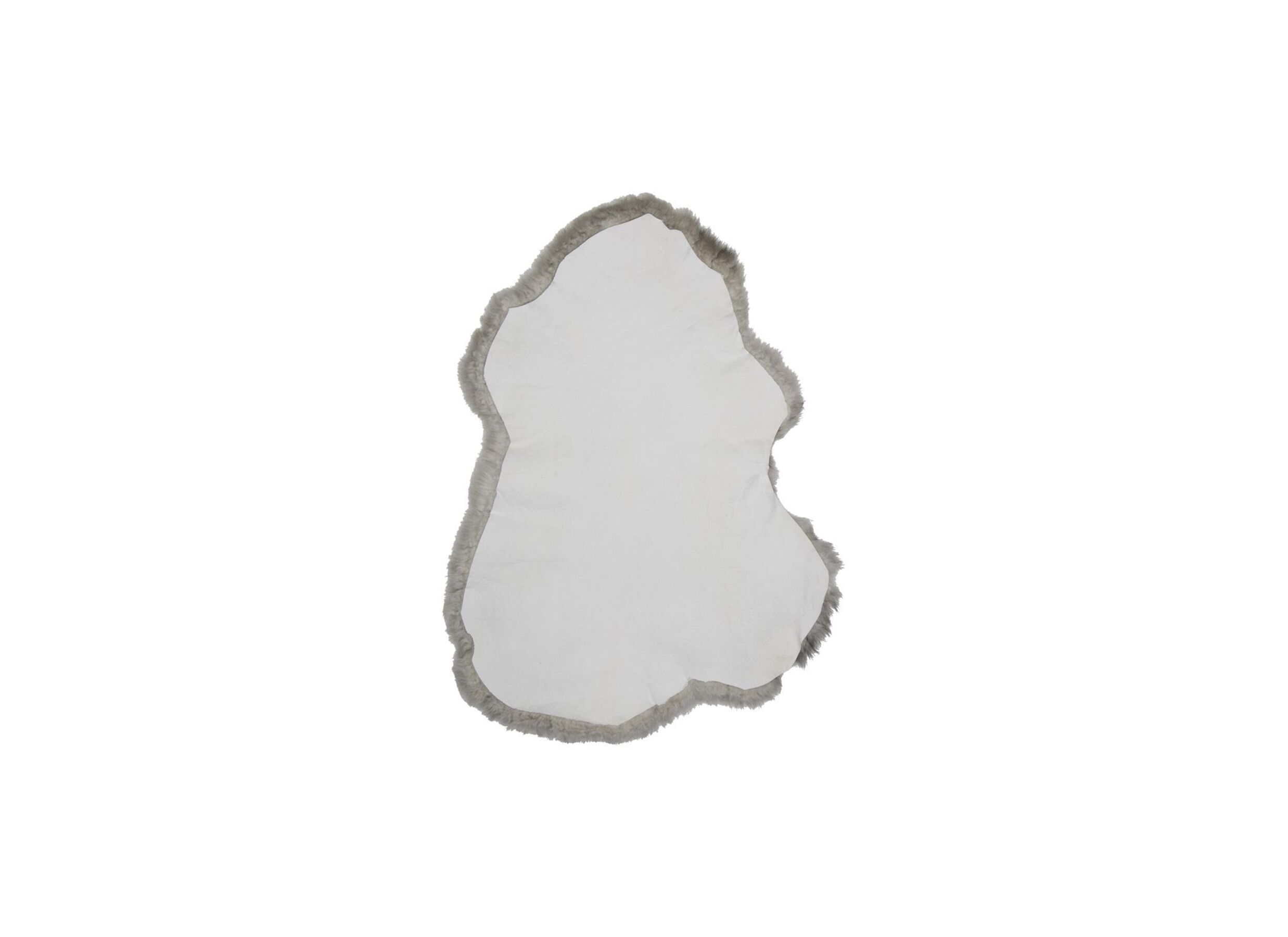 Aperçu - Peau de mouton Slavic 60x70cm gris