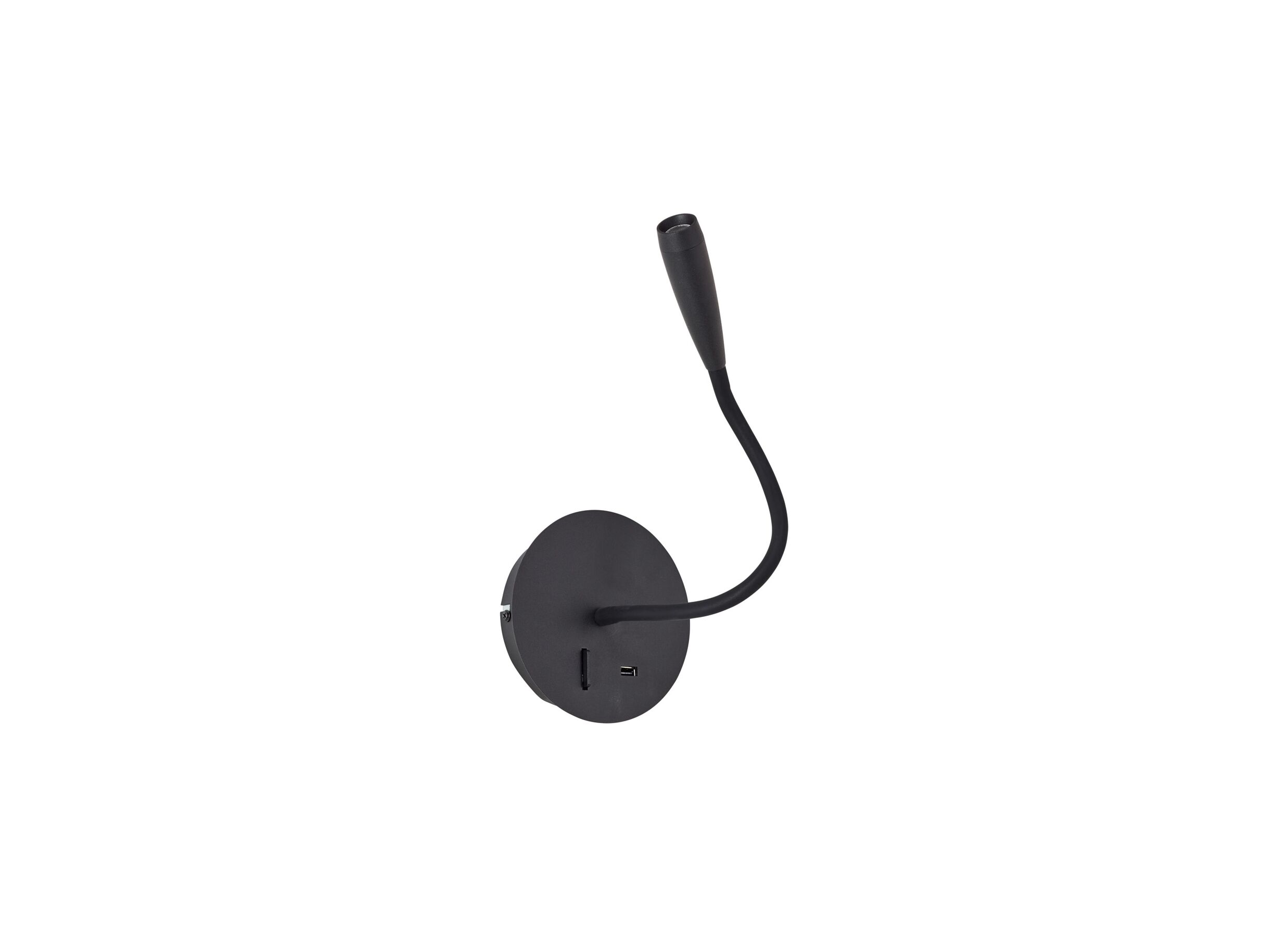 Overzichtsfoto - Wandlamp Jutta zand zwart 1x2,8W