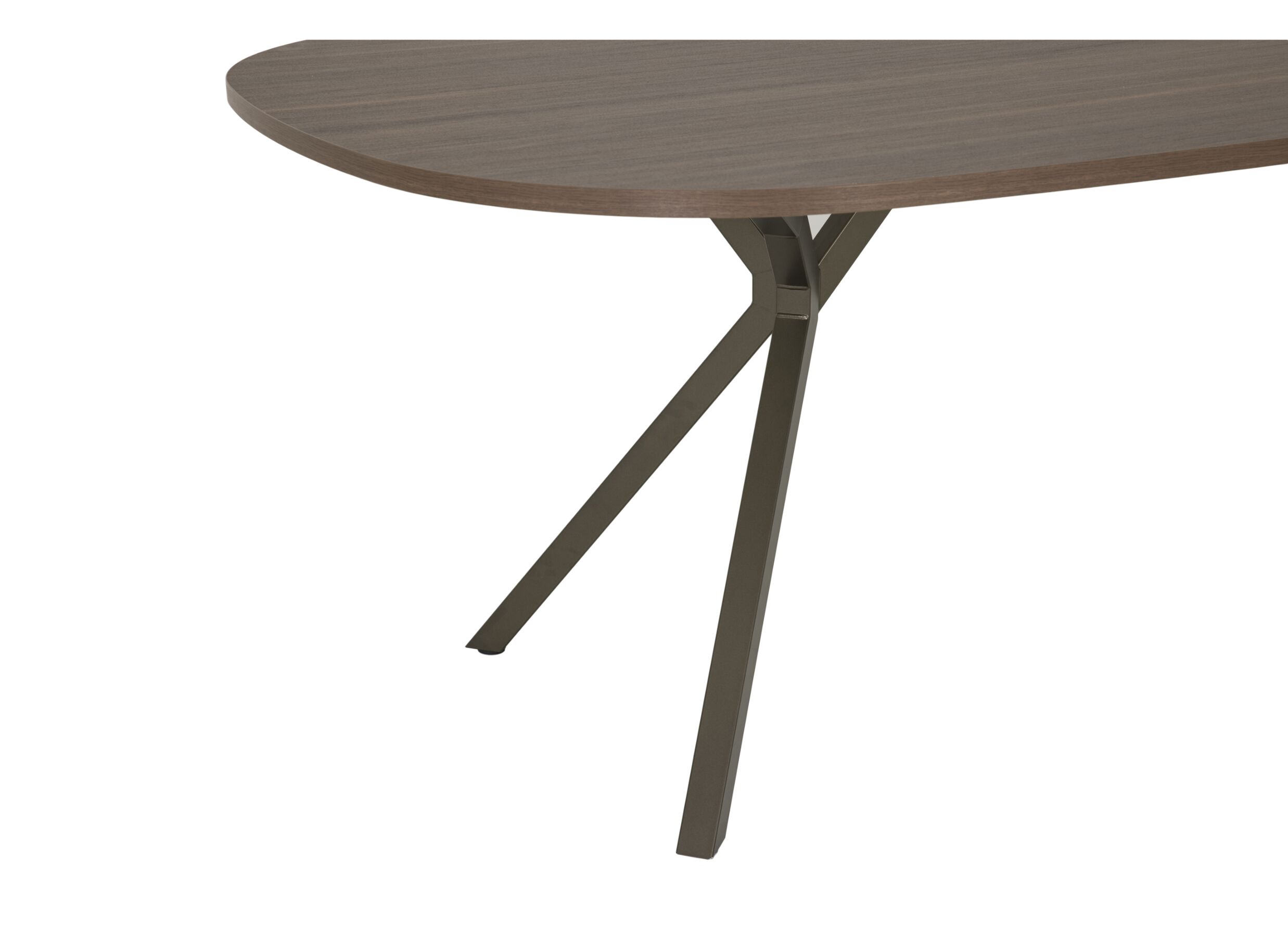 Table Onyx 220x120cm - HPL - noyer