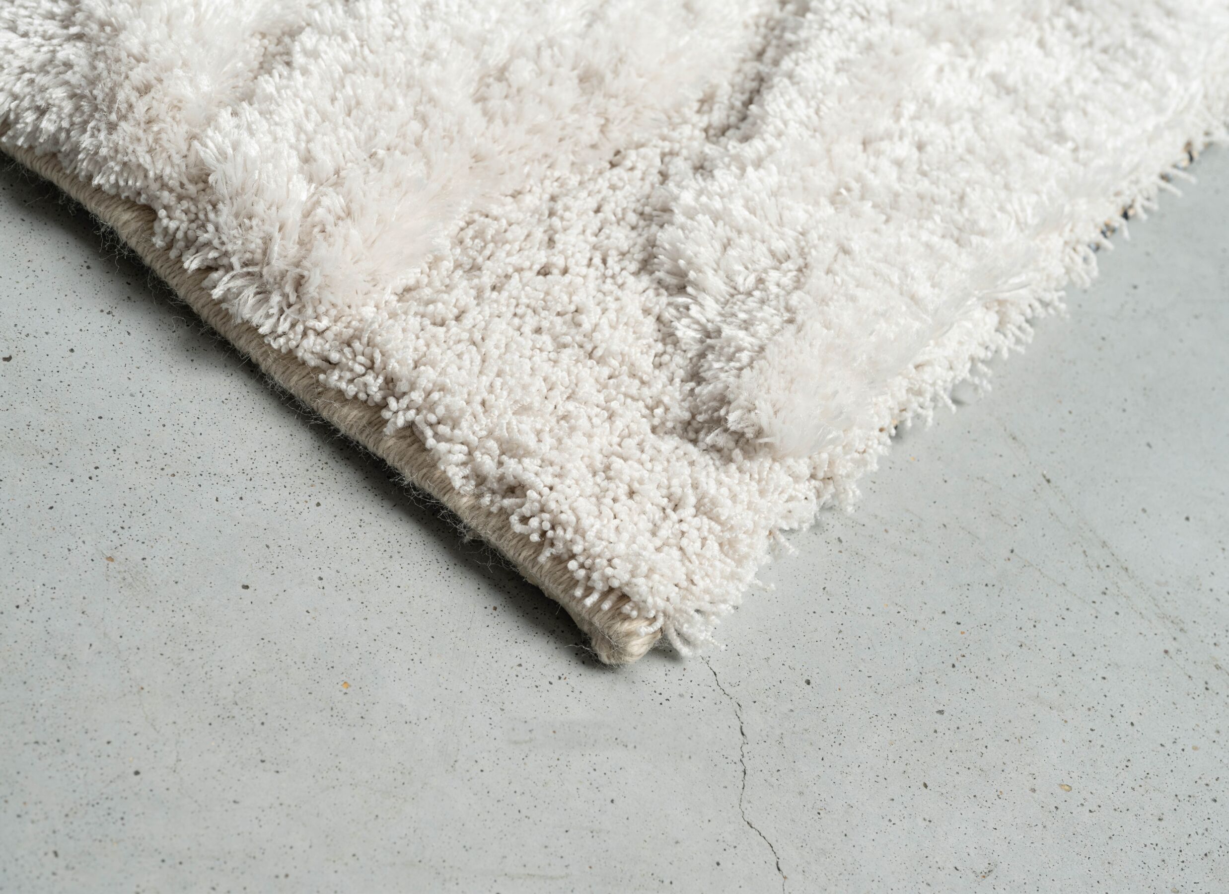 Detail - Tapis Madagaskar 240x340cm - fibre de polyester - beige