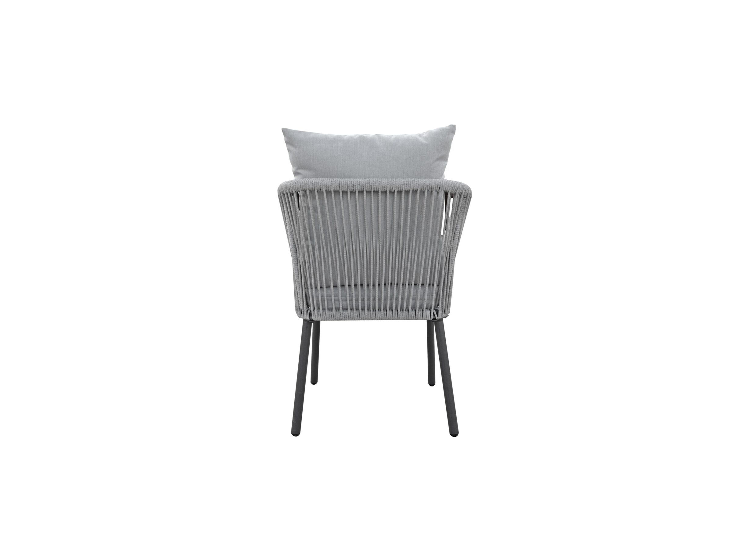Chaise de jardin Narva métal/fissu gris