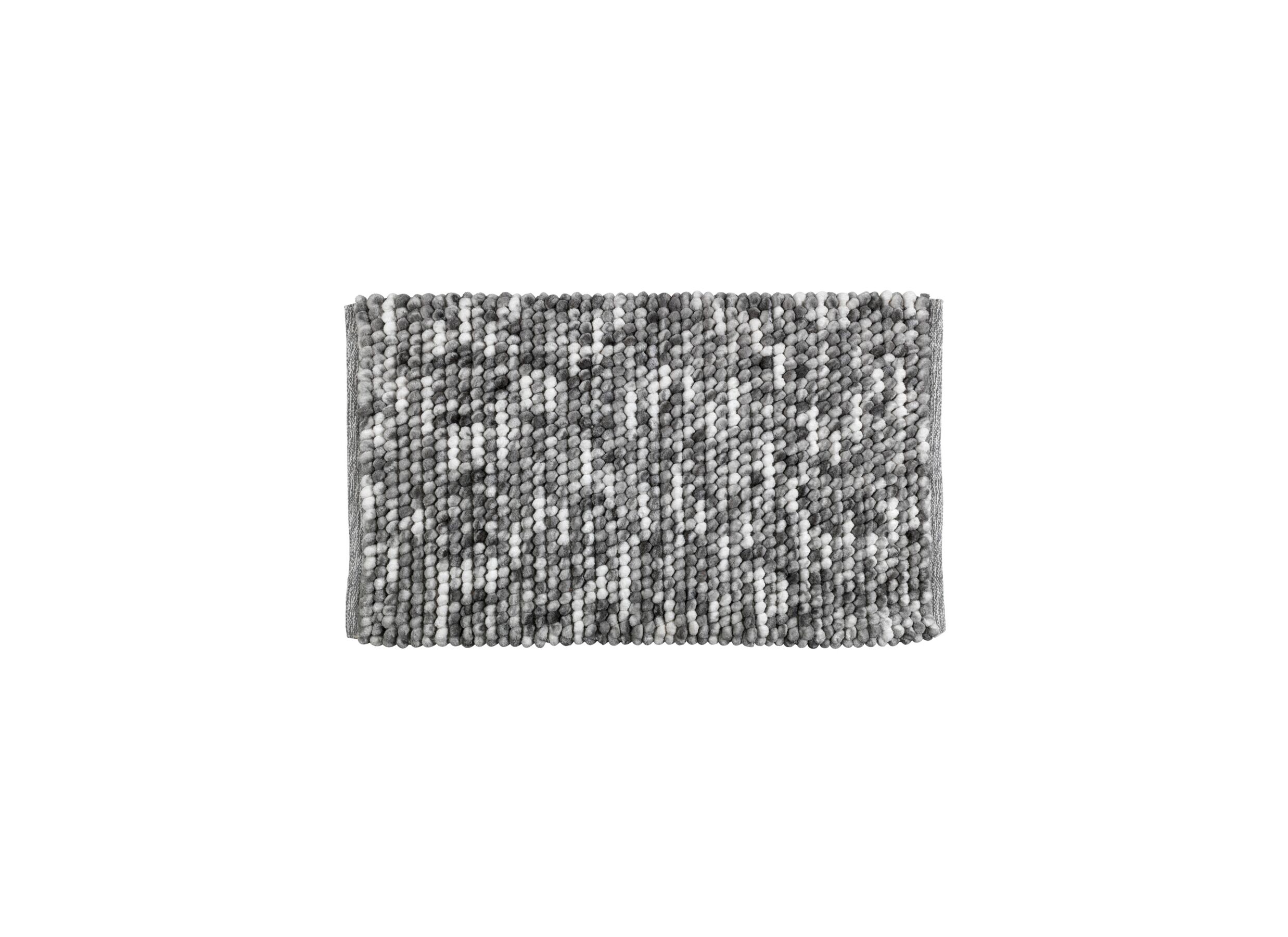 Tapis de bain Urdu 60x90cm gris - Tapis de bain Urdu 60x90cm gris