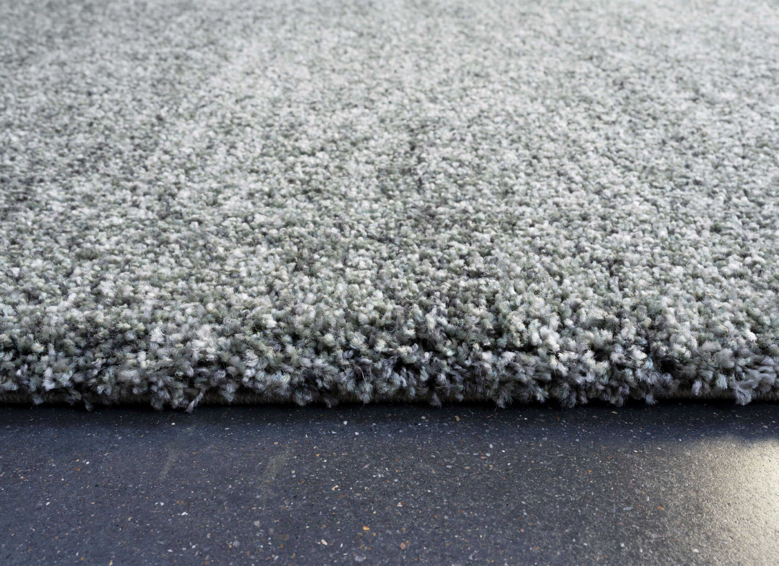 Detail - Tapis Medusa 240x300cm - fibre de polyester - vert gris