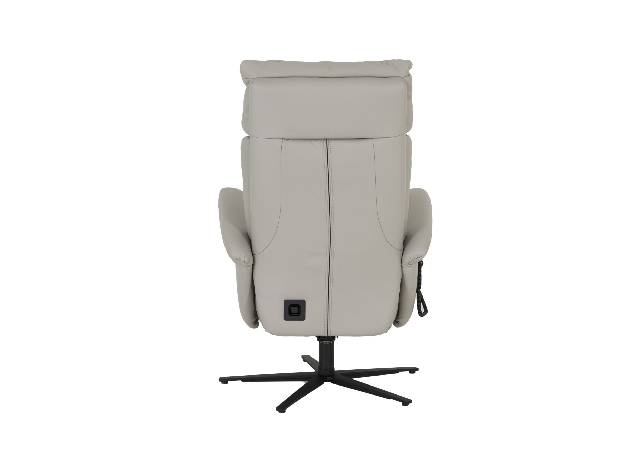 Aperçu - Fauteuil relax 7804 électrique cuir gris
