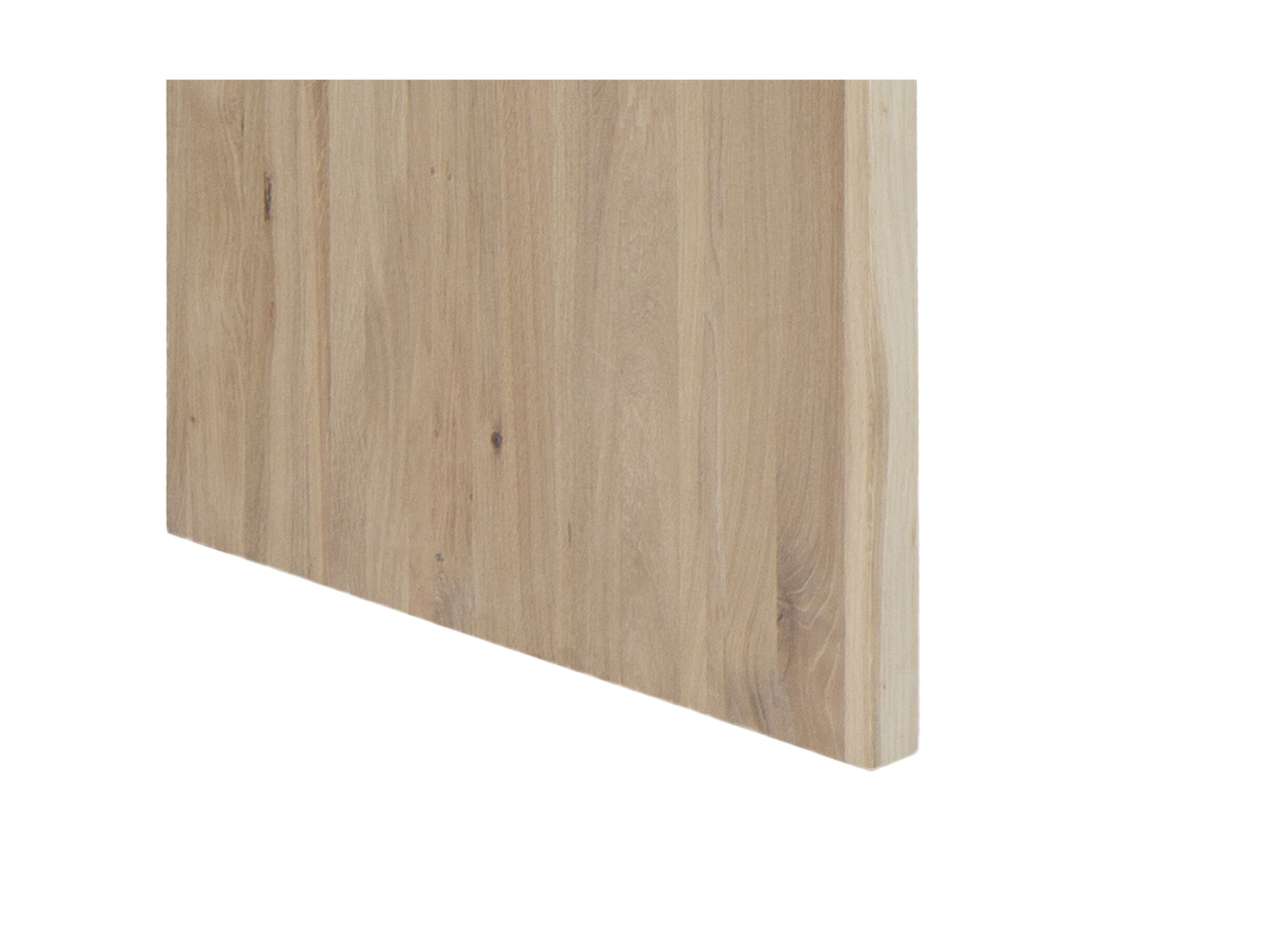 Table d'extension Yoda 100x65x76cm - chêne massif - naturel