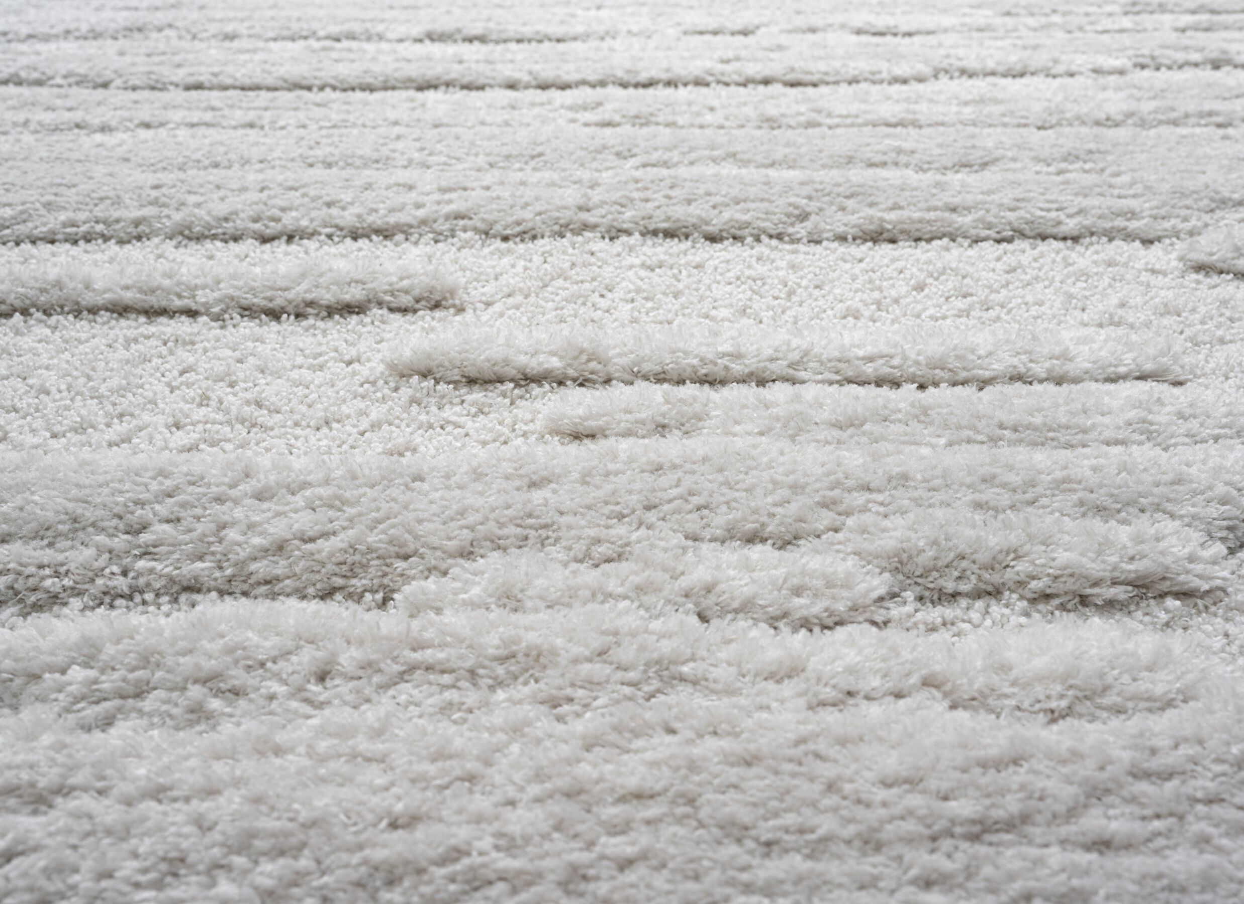 Detail - Tapis Madagaskar 200x200cm - polyester - blanc