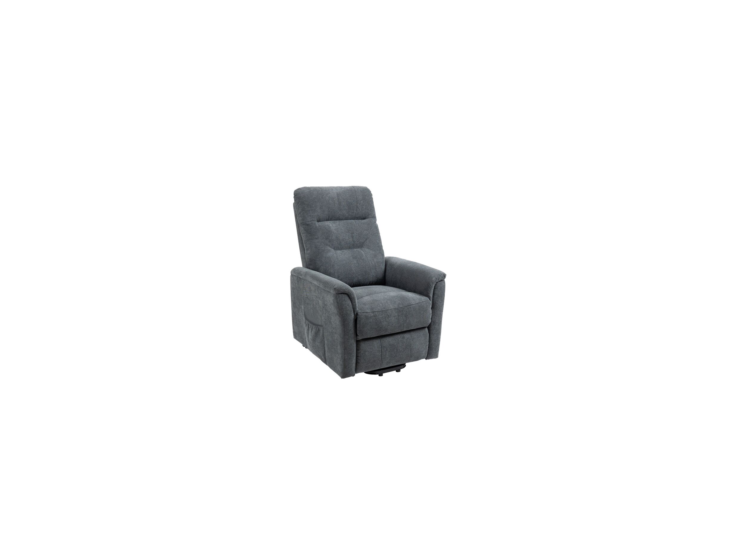 Fauteuil relax Morpheus électrique tissu gris - Fauteuil relax Morpheus électrique tissu gris