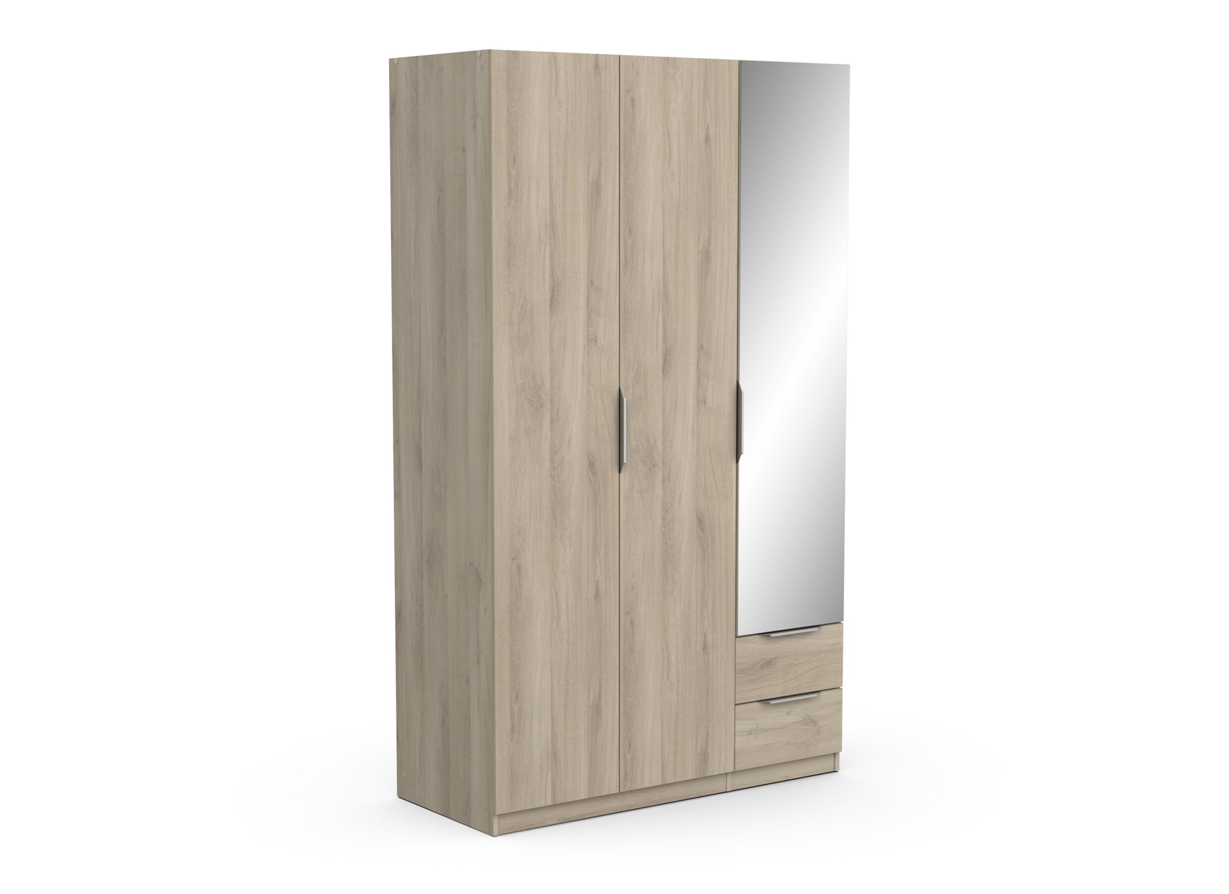 Hoofdfoto - Kleerkast Michigan 119cm - decor - kronberg eik