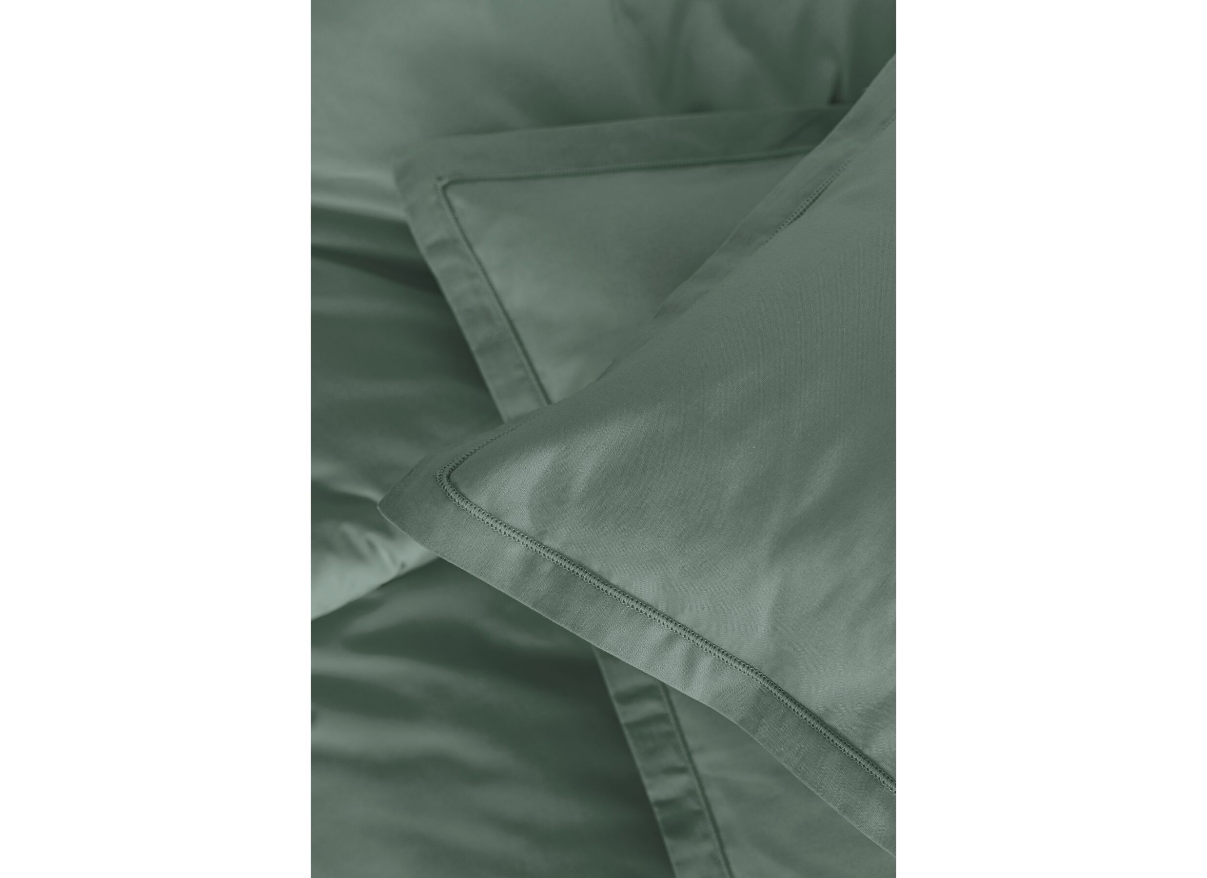 Sfeerfoto - Dekbedovertrek 140x220cm - katoen - celadon excl. kussenslopen