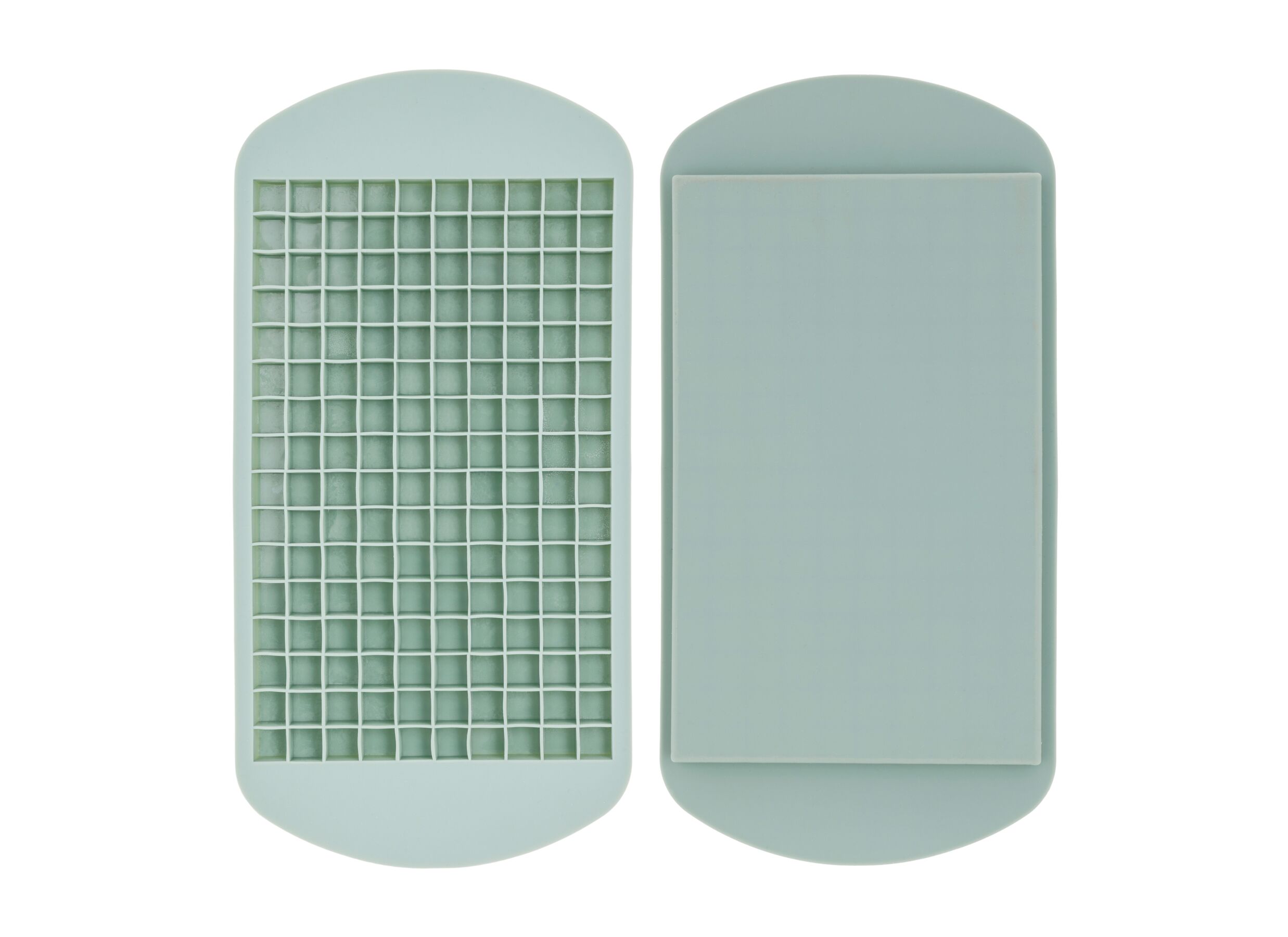 Overzichtsfoto - Ijsblokjesvorm Mini 23,7x12cm - silicone - groen