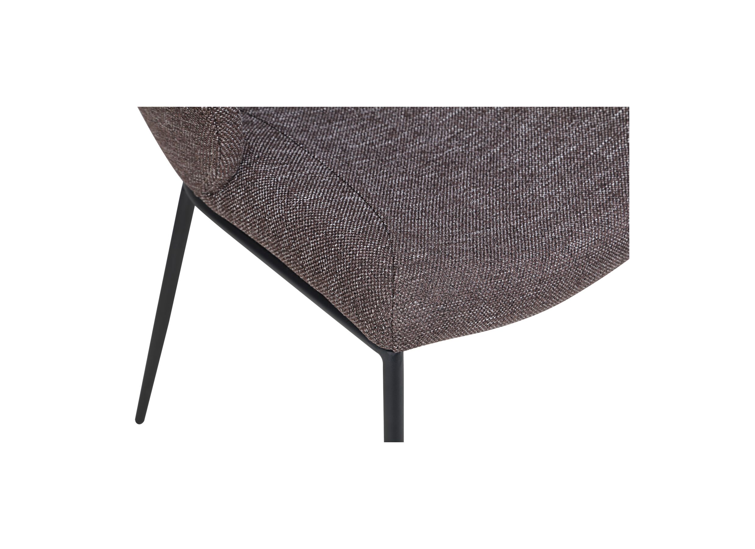 Detailfoto - Stoel Aguila 55x60x84cm - stof -bruin