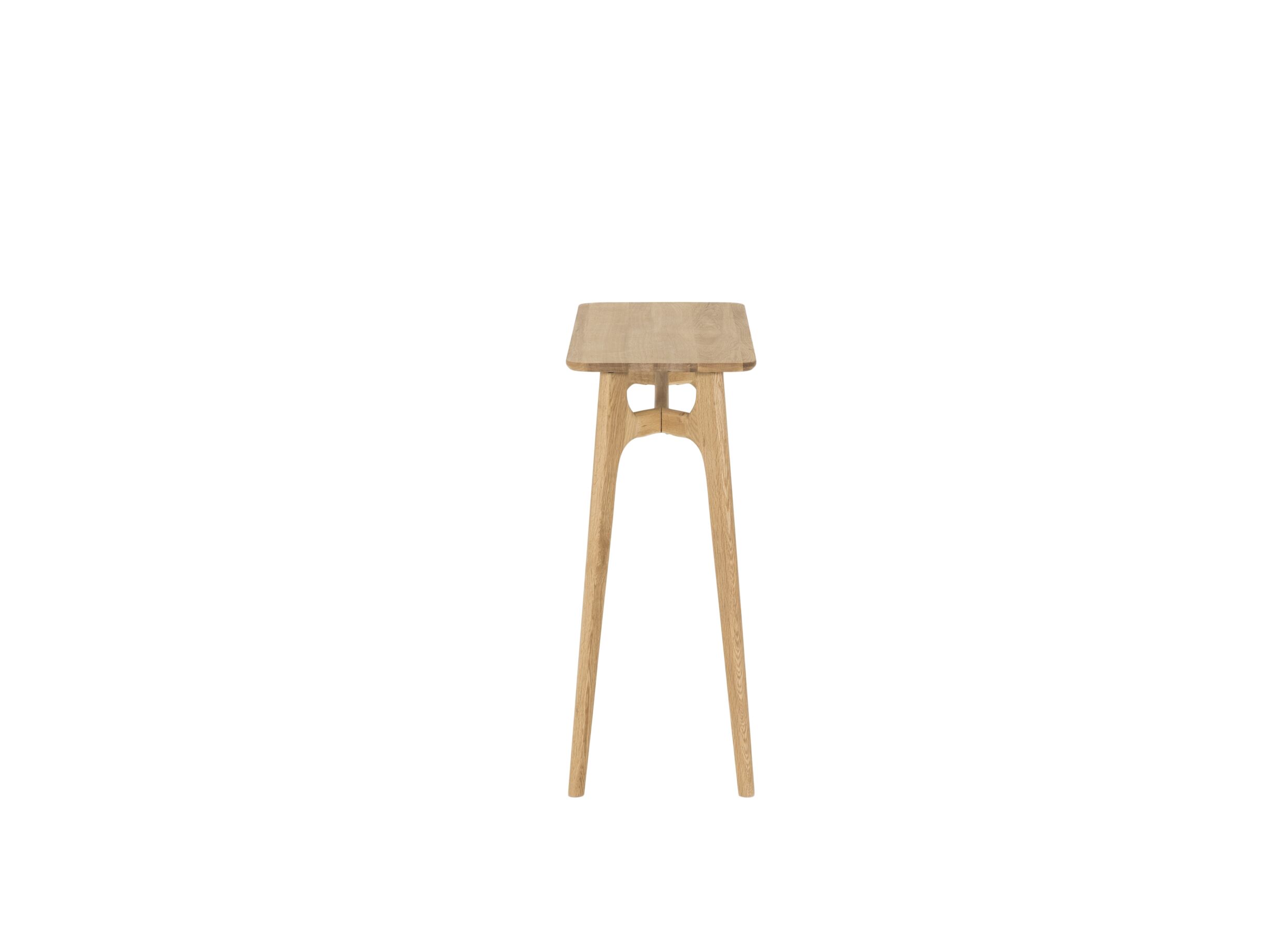 Overzichtsfoto - Wandtafel Bilbo 100x35cm - eik massief - naturel