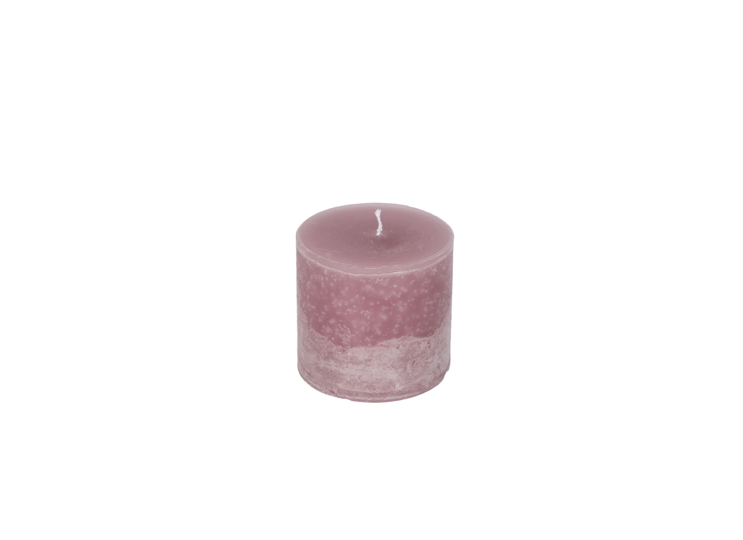 Plus Important - Bougie Mini Super Bougie Ø10x10 - rustique - vieux rouge