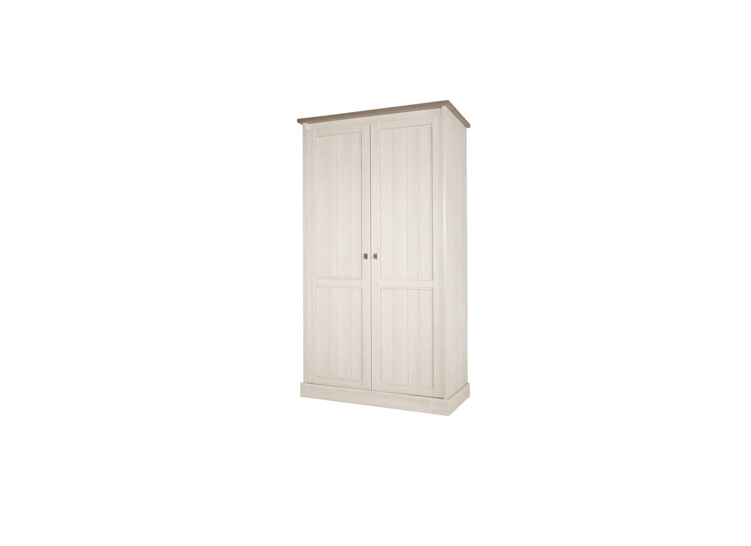 Plus Important - Garde-robe 122cm - décor - lariks/cristal oak
