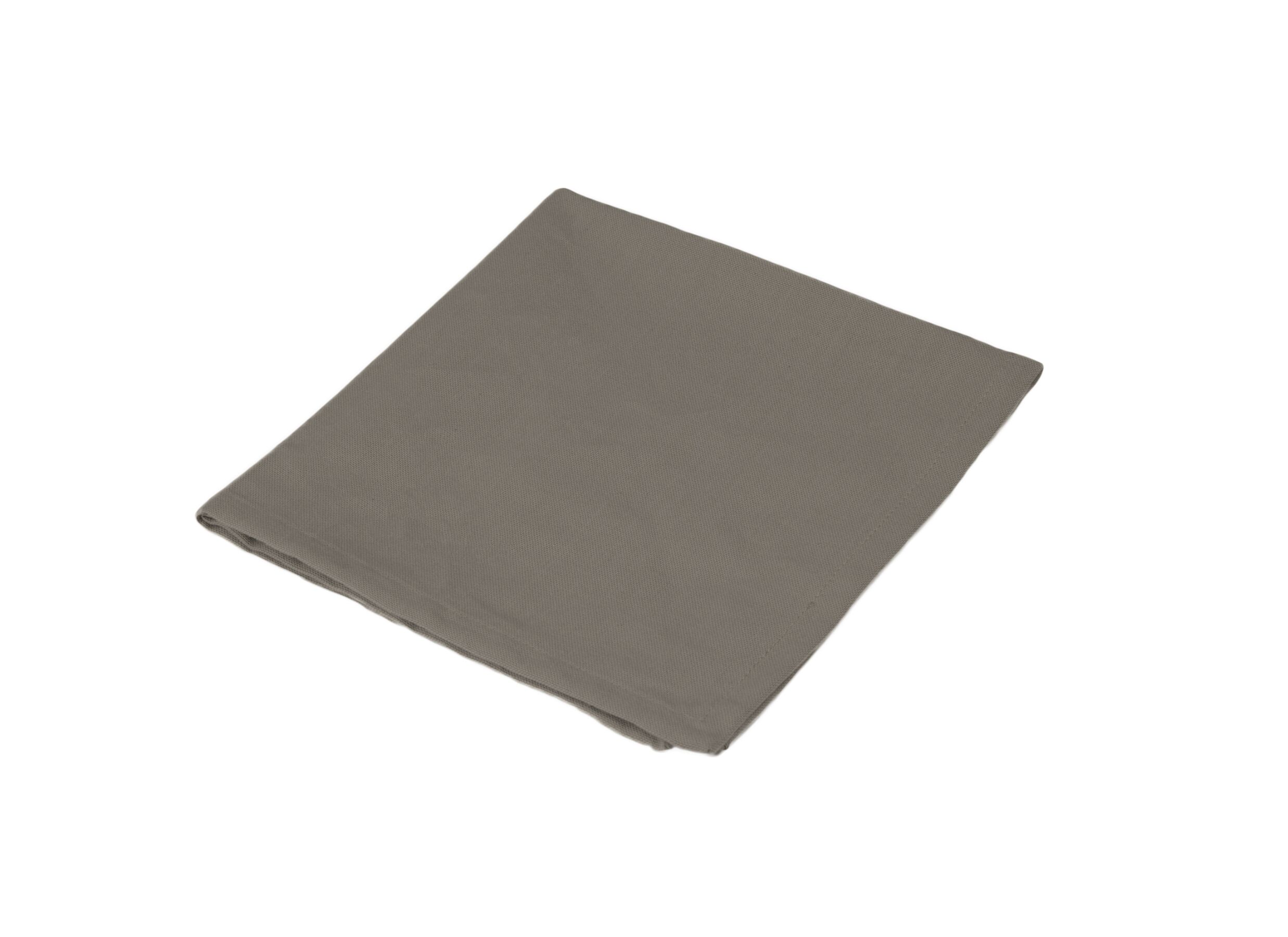 Serviette Teflon 50x50cm - stof - donkergrijs - Serviette Teflon 50x50cm - tissu - gris foncé