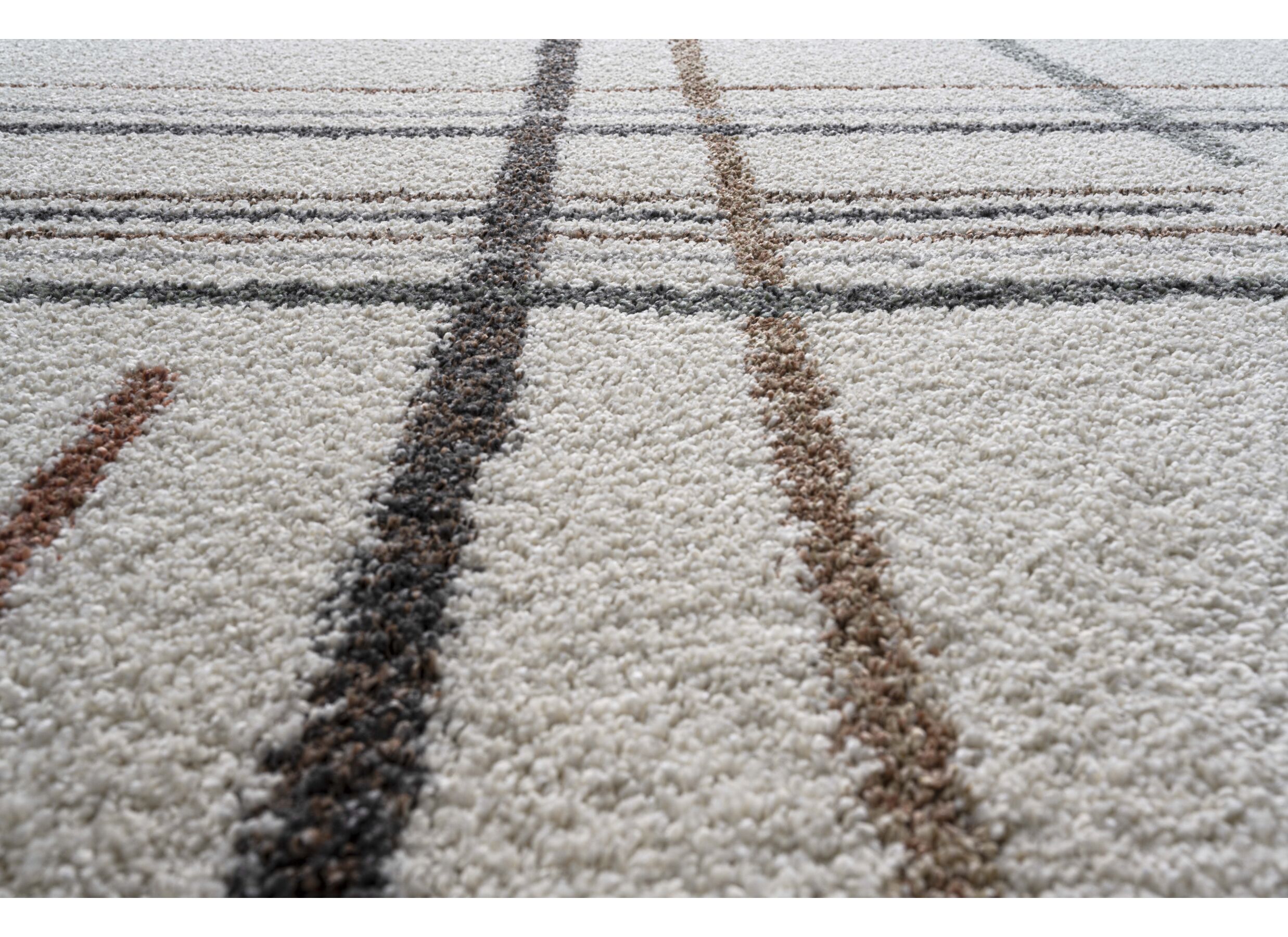 Detailfoto - Tapijt Medusa 200x290cm - polyester - beige/multicolor