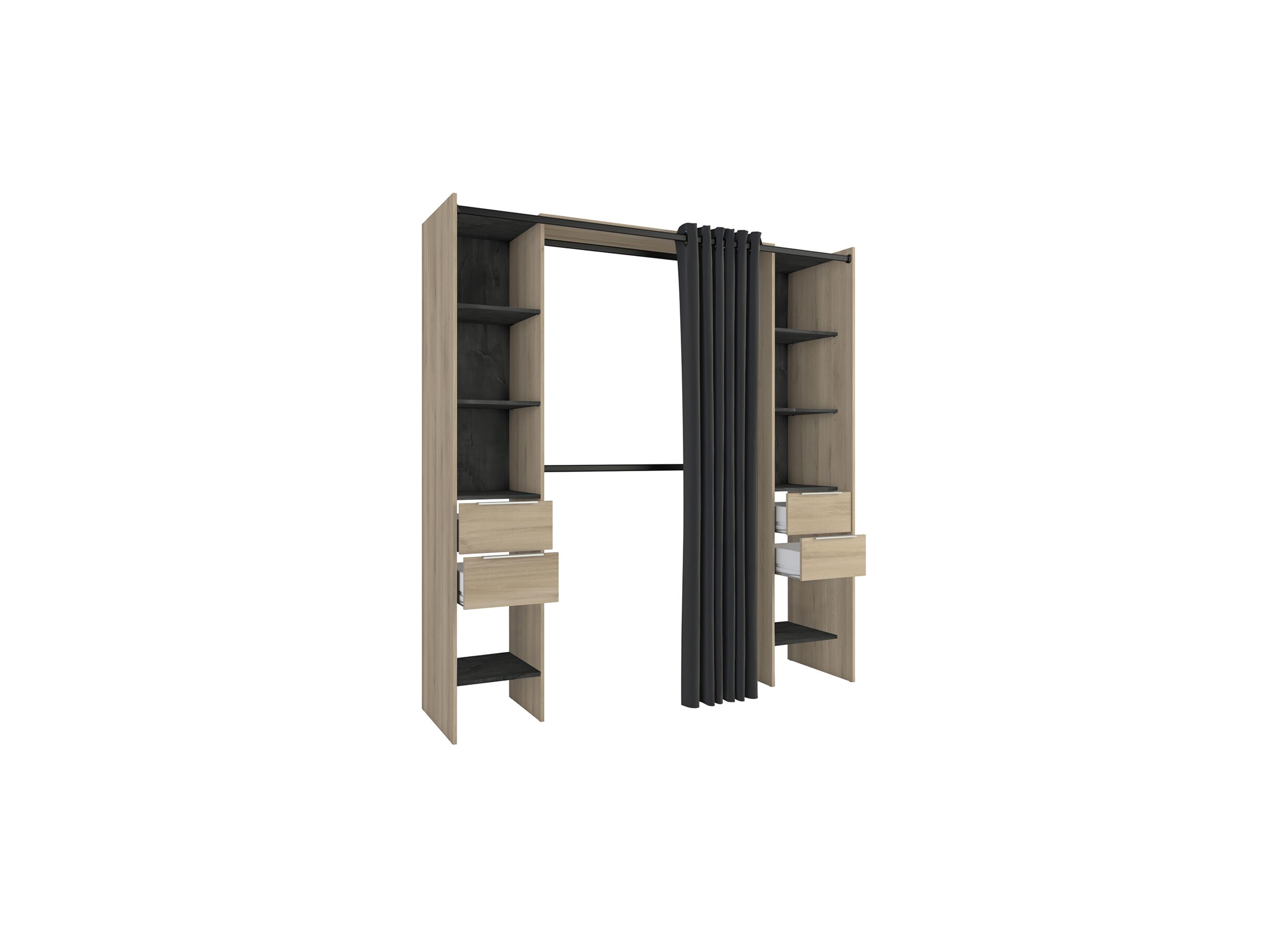 1cm - Portant Dana 190x203x50,1cm