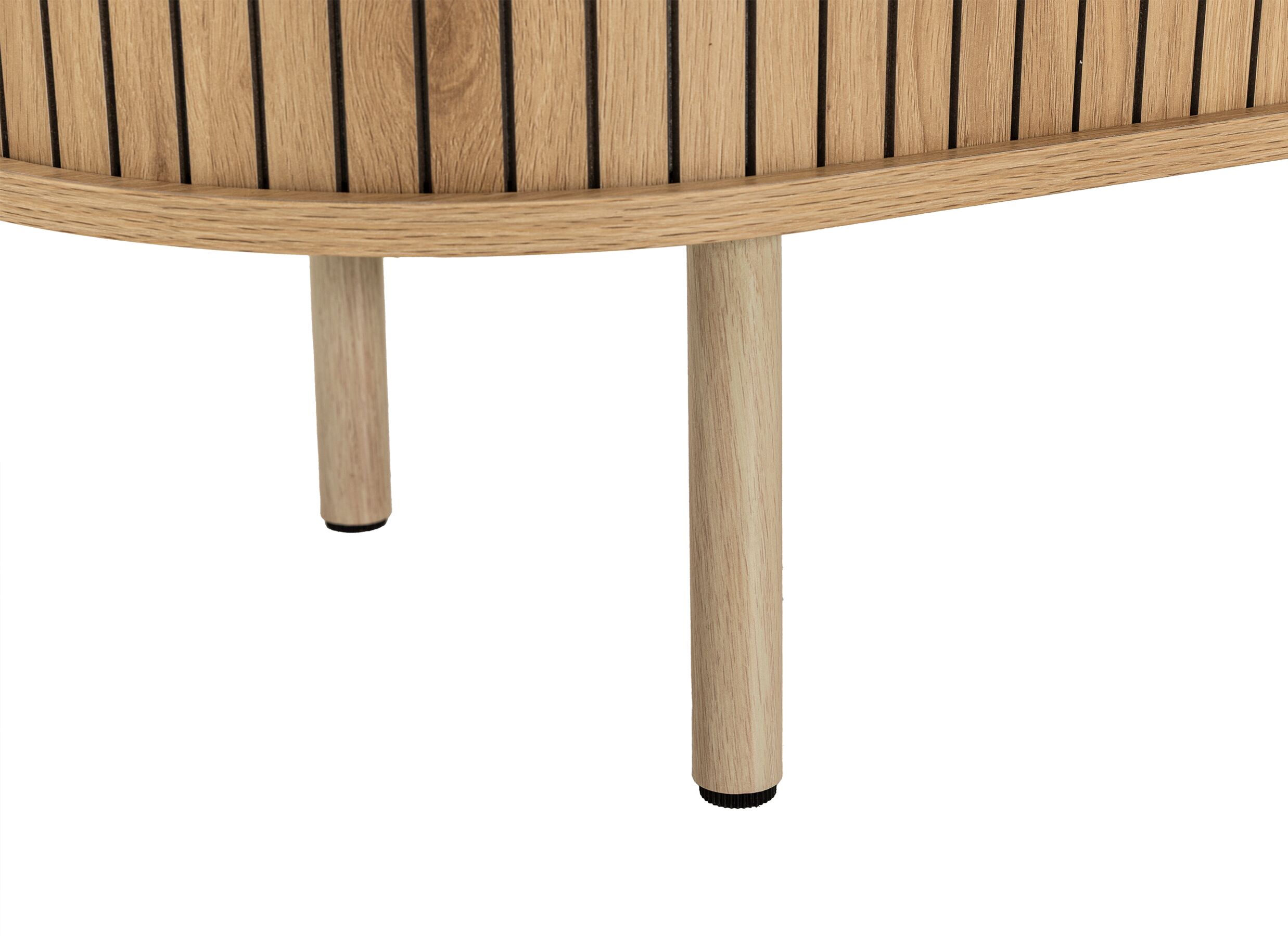 Detail - Commode Craze 160x40x80cm - mélamine - light oak