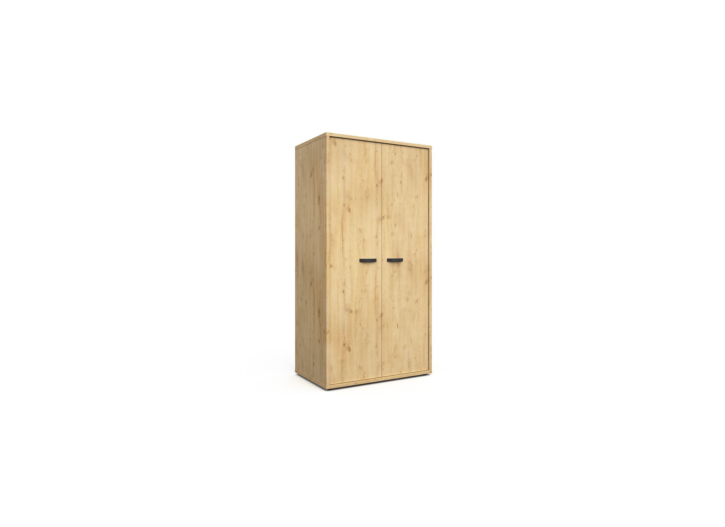 Kleerkast Lina 103x63x200cm - decor - artisanale eik - Garde-robe Lina 103x63x200cm - décor - chêne artisanal