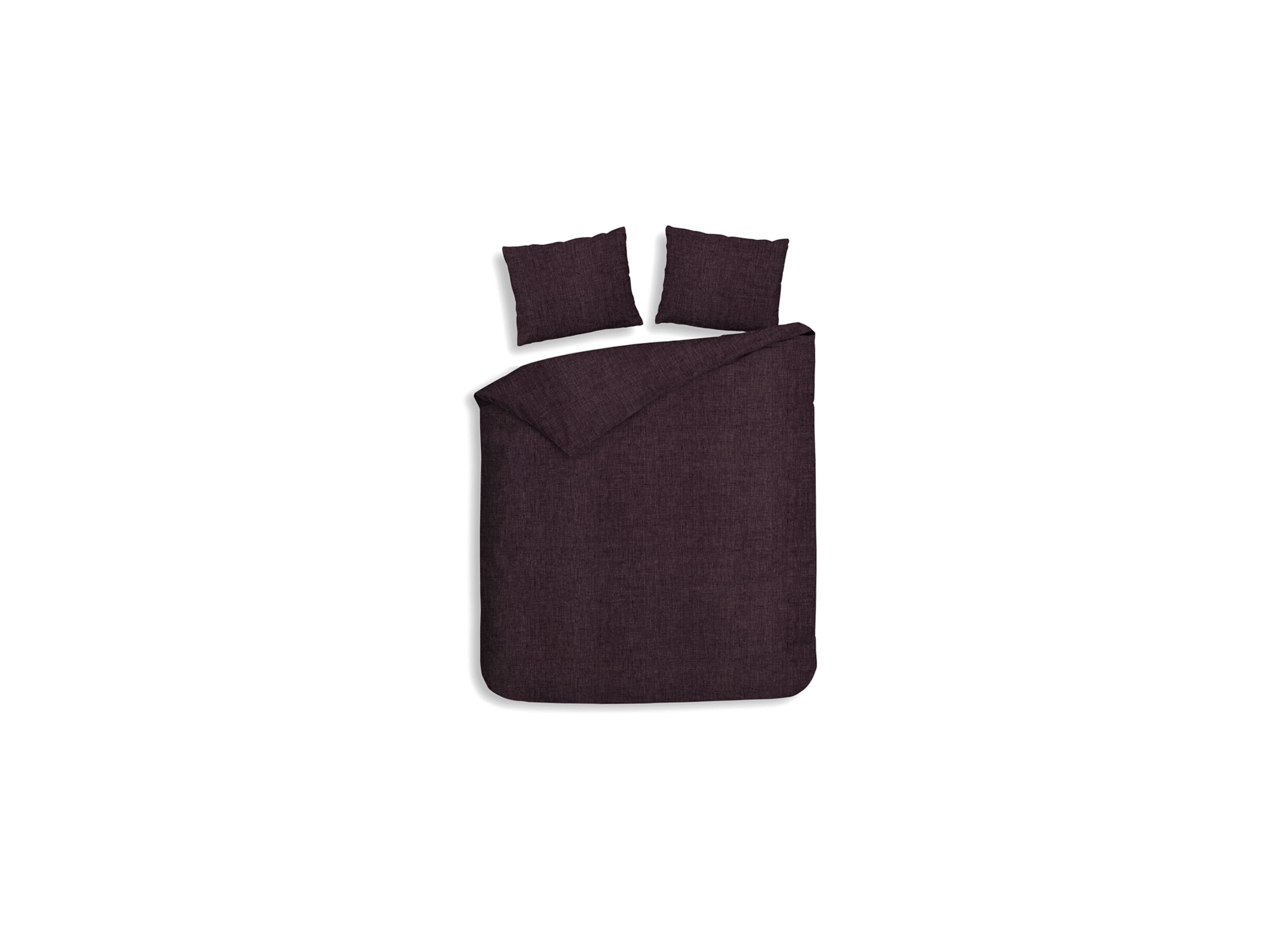 Dekbedovertrek Franela 240x220cm - flanel - blackberry wine - Dekbedovertrek Franela 240x220cm - flanel - blackberry wine