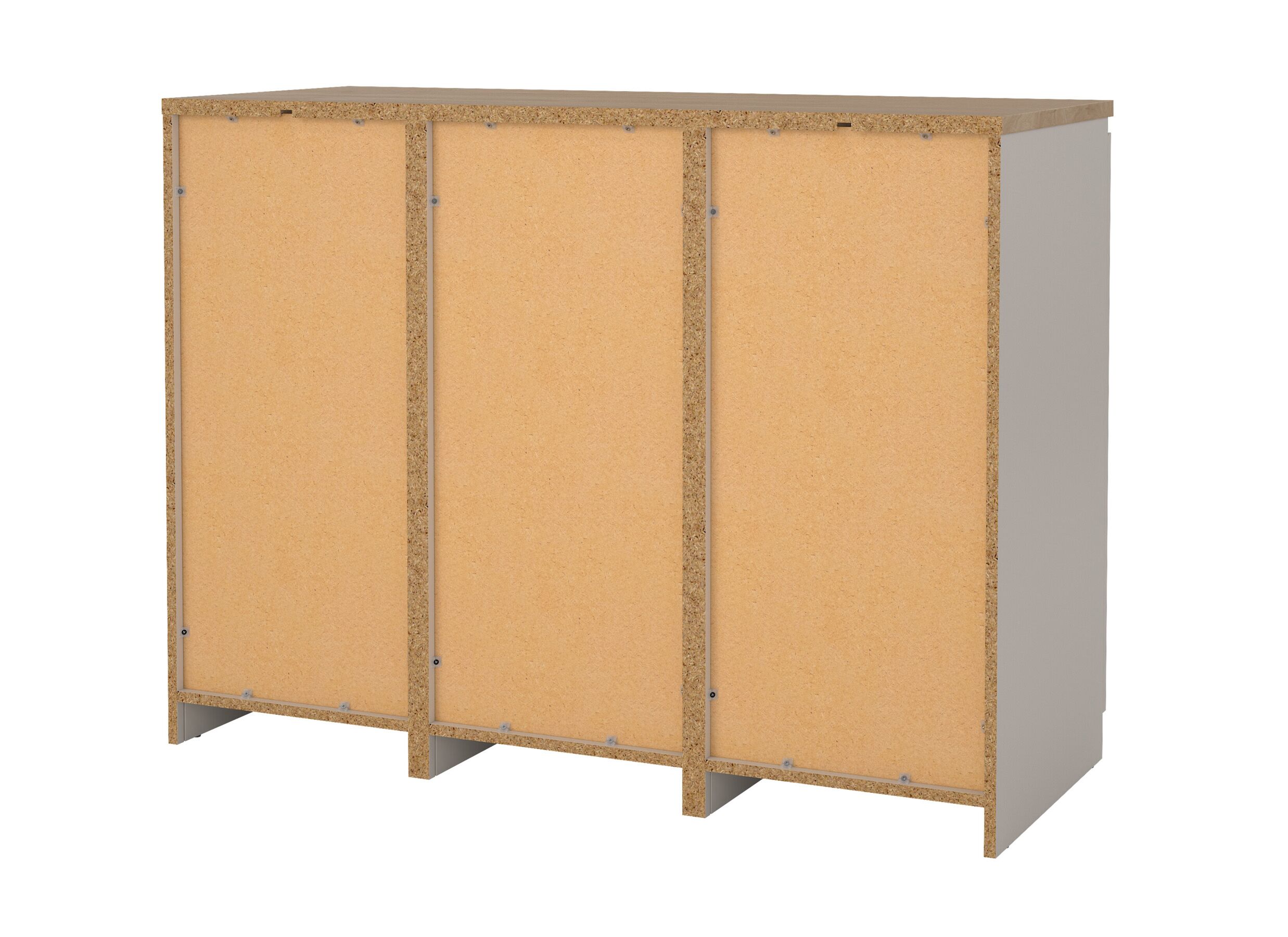 Aperçu - Commode Naia 121x50x91cm - décor - cashmere/jackson hickory