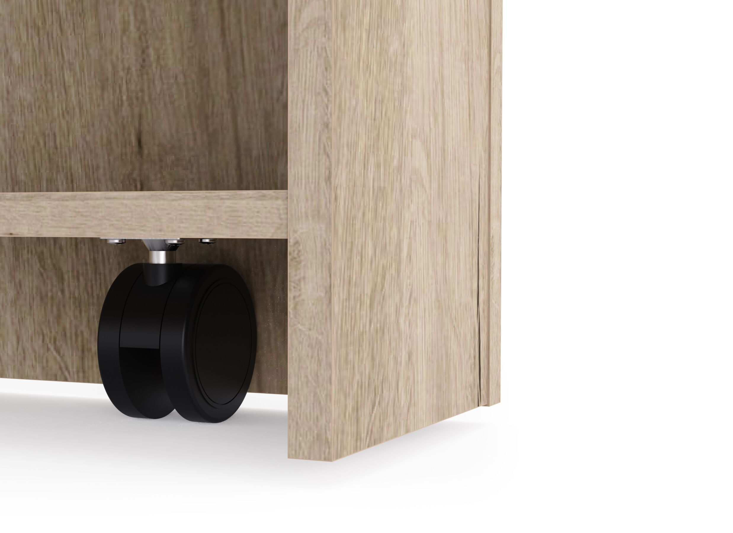 Detail - Armoire à chaussures Cube 100x33x114cm - décor - chêne royal