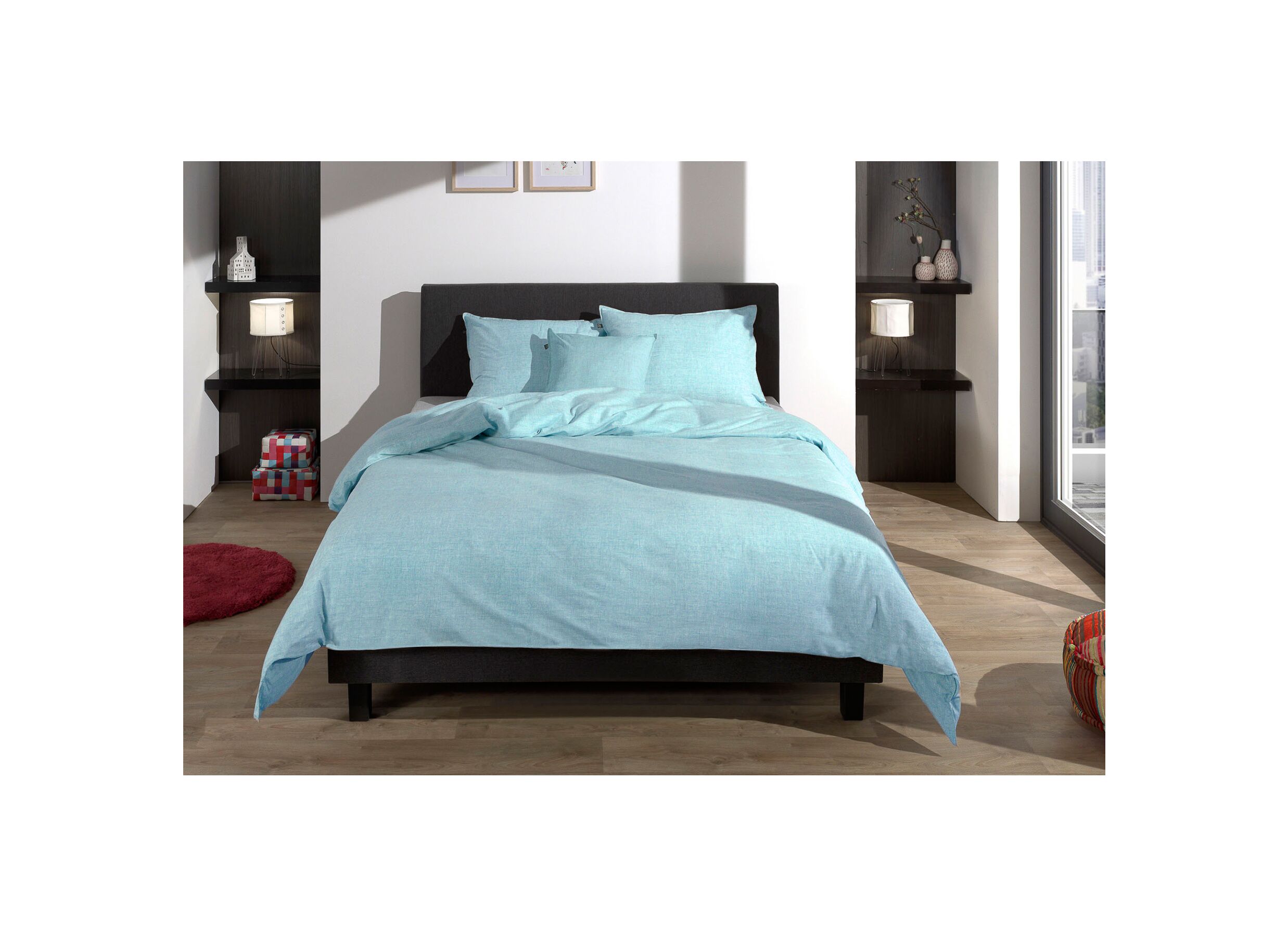 Foto ambiance - Housse de couette 200x220cm coton