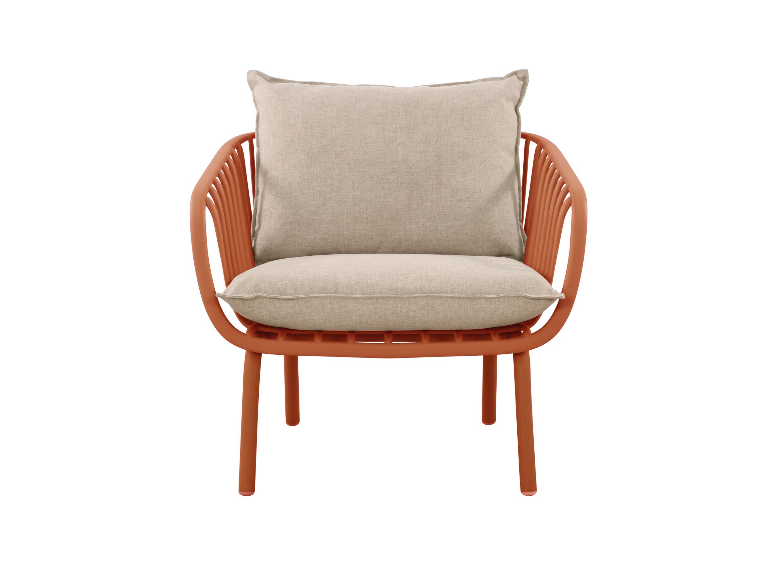 Aperçu - Salon lounge Copacabana métal - orange